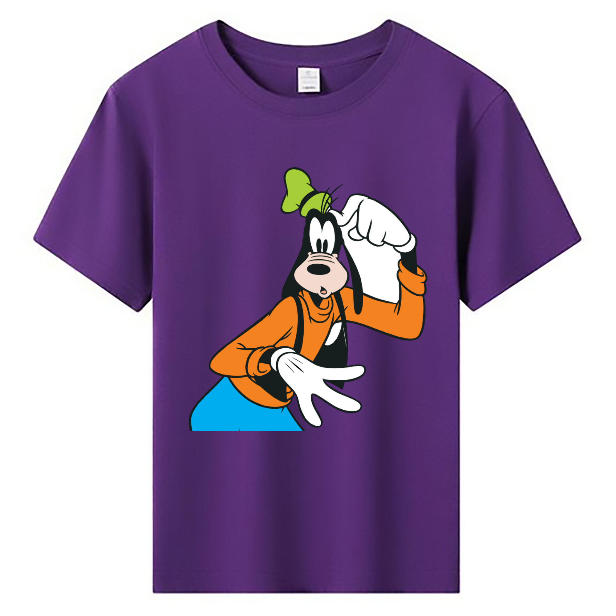 ミッキーマウス Mickey Mouse 綿100％キッズTシャツ（フロントプリント）