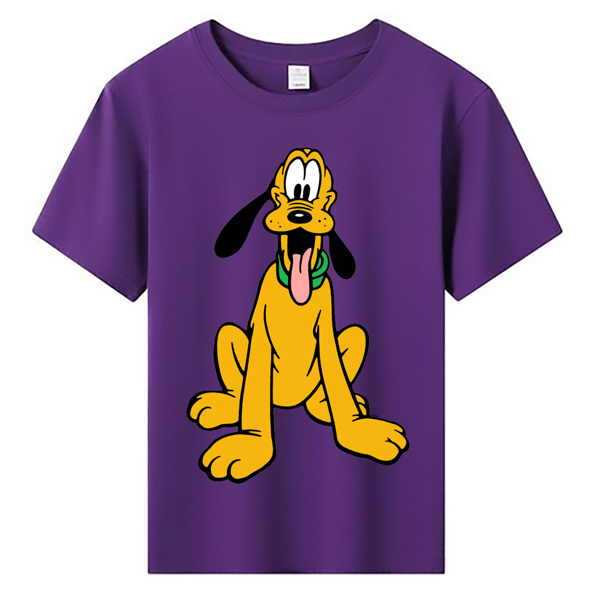ミッキーマウス Mickey Mouse 綿100％キッズTシャツ（フロントプリント）