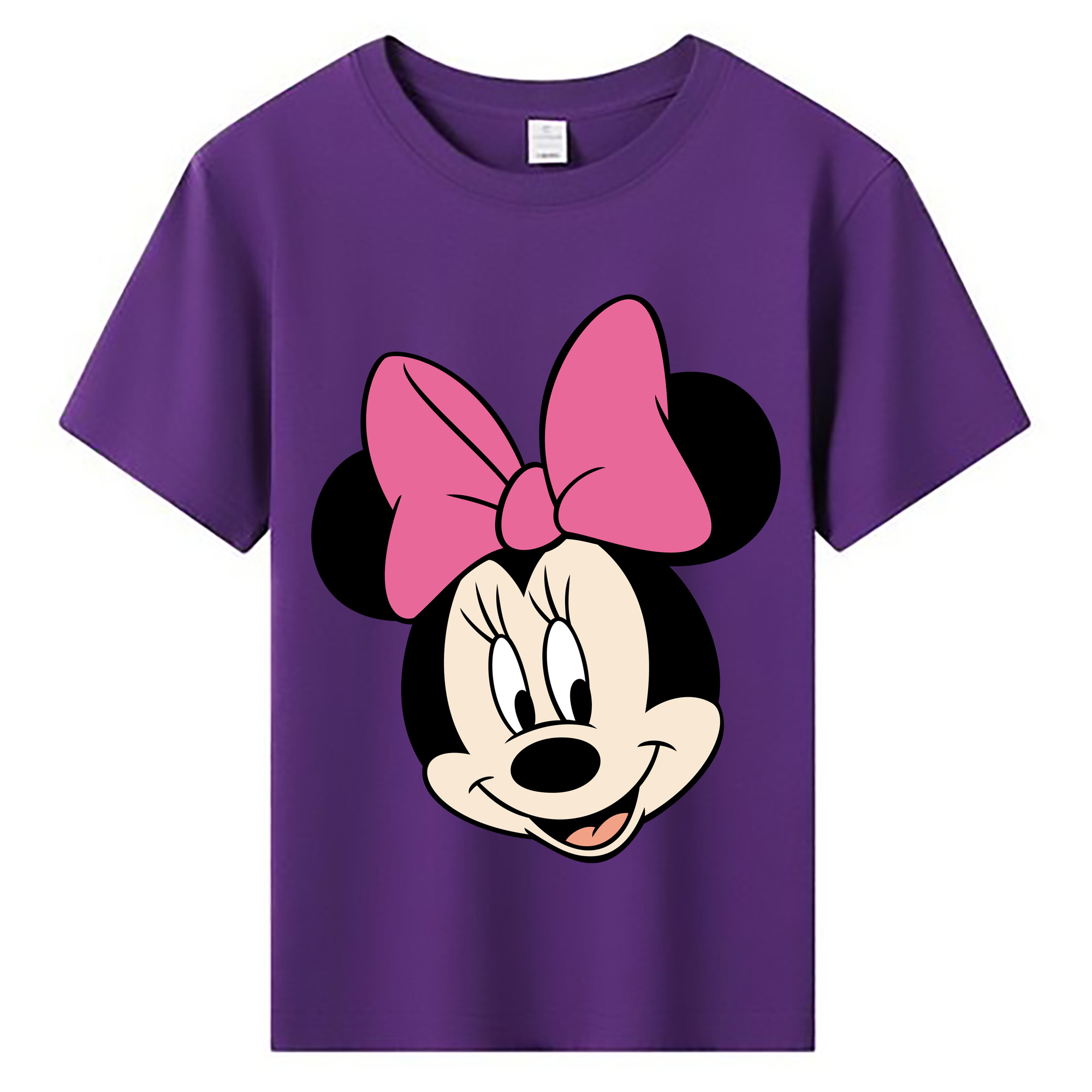 ミッキーマウス Mickey Mouse 綿100％キッズTシャツ（フロントプリント）