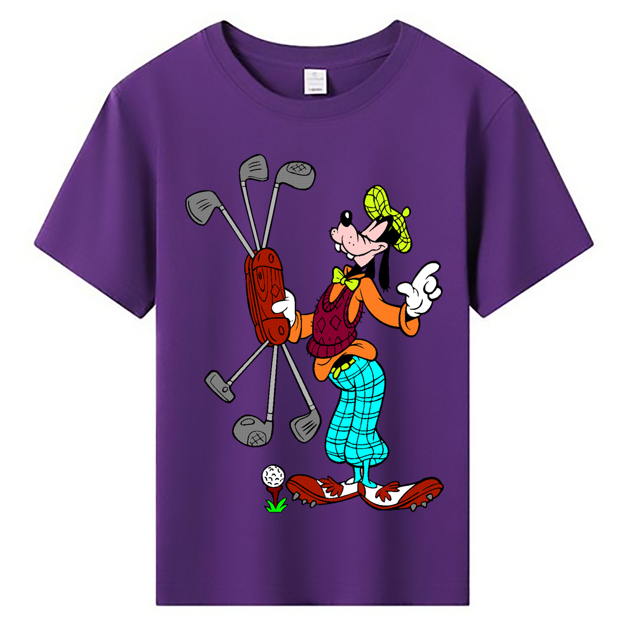 ミッキーマウス Mickey Mouse 綿100％キッズTシャツ（フロントプリント）