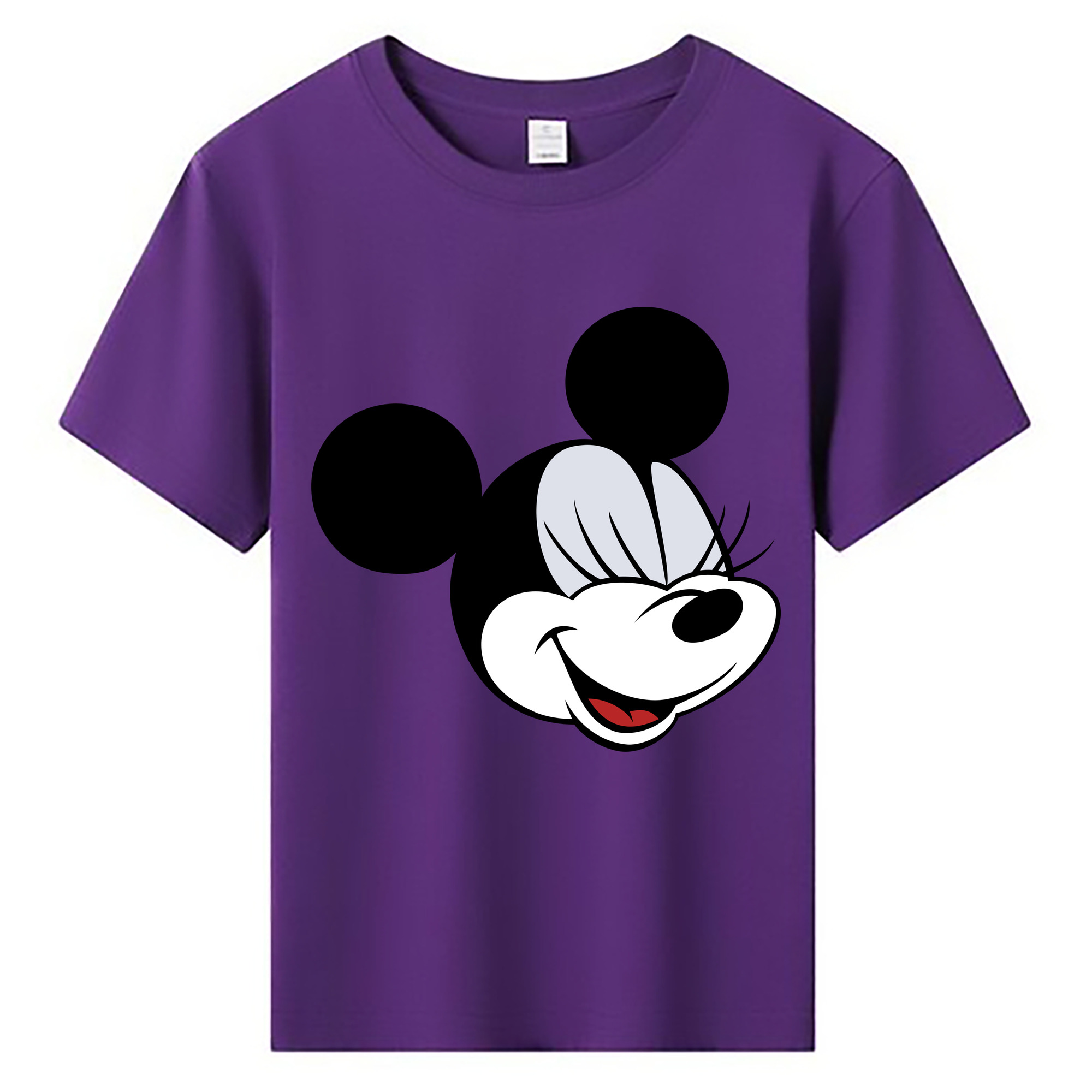 ミッキーマウス Mickey Mouse 綿100％キッズTシャツ（フロントプリント）