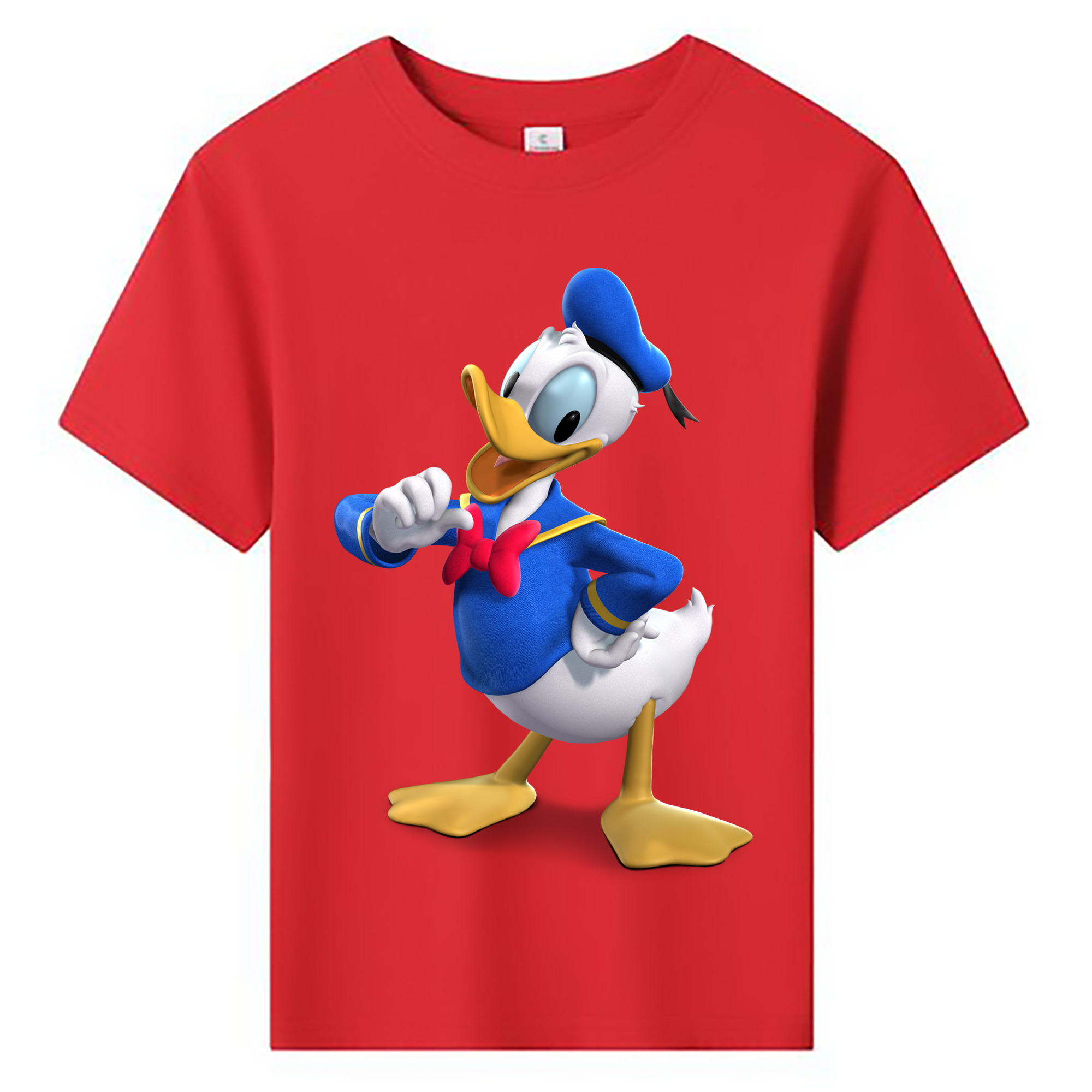 ミッキーマウス Mickey Mouse 綿100％キッズTシャツ（フロントプリント）