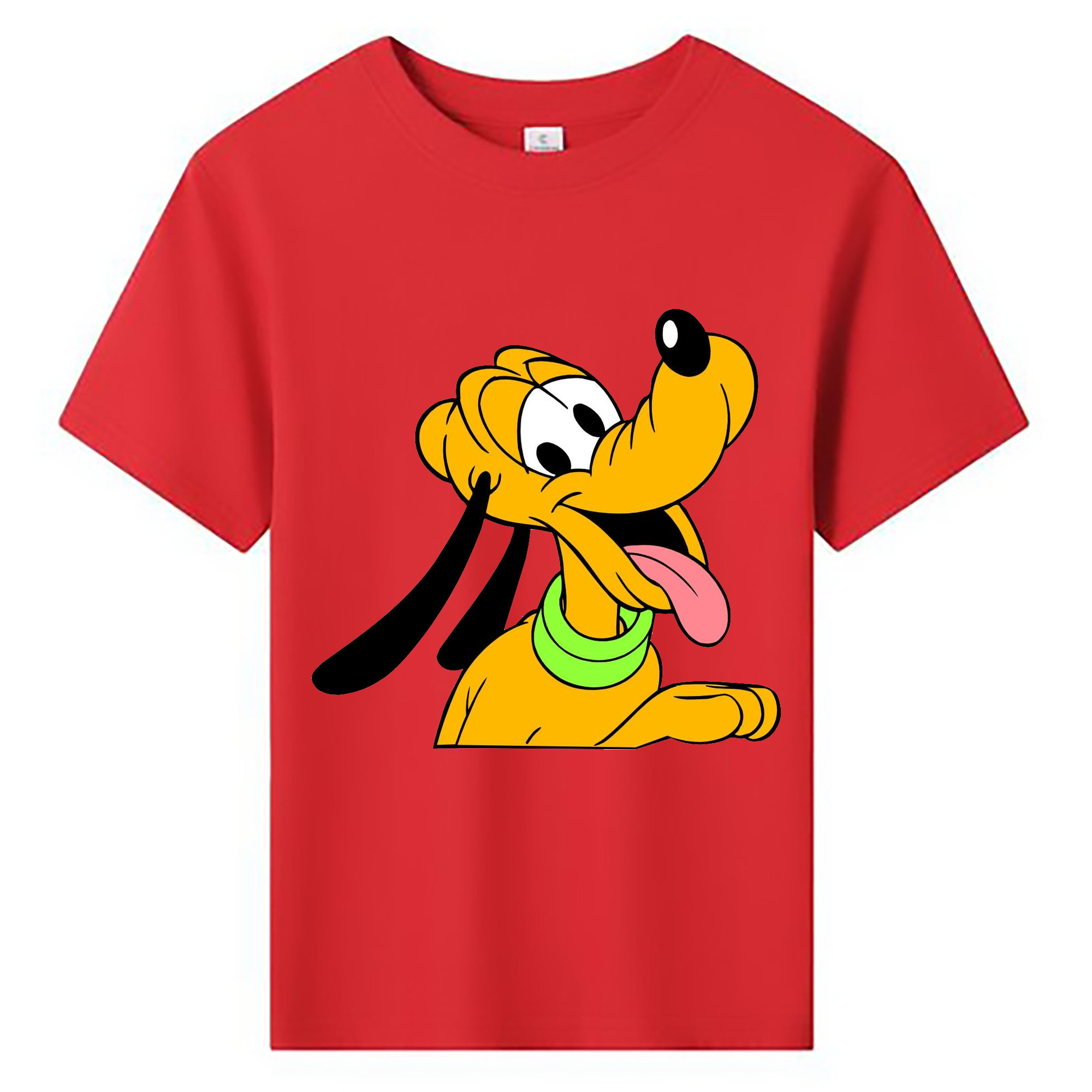 ミッキーマウス Mickey Mouse 綿100％キッズTシャツ（フロントプリント）