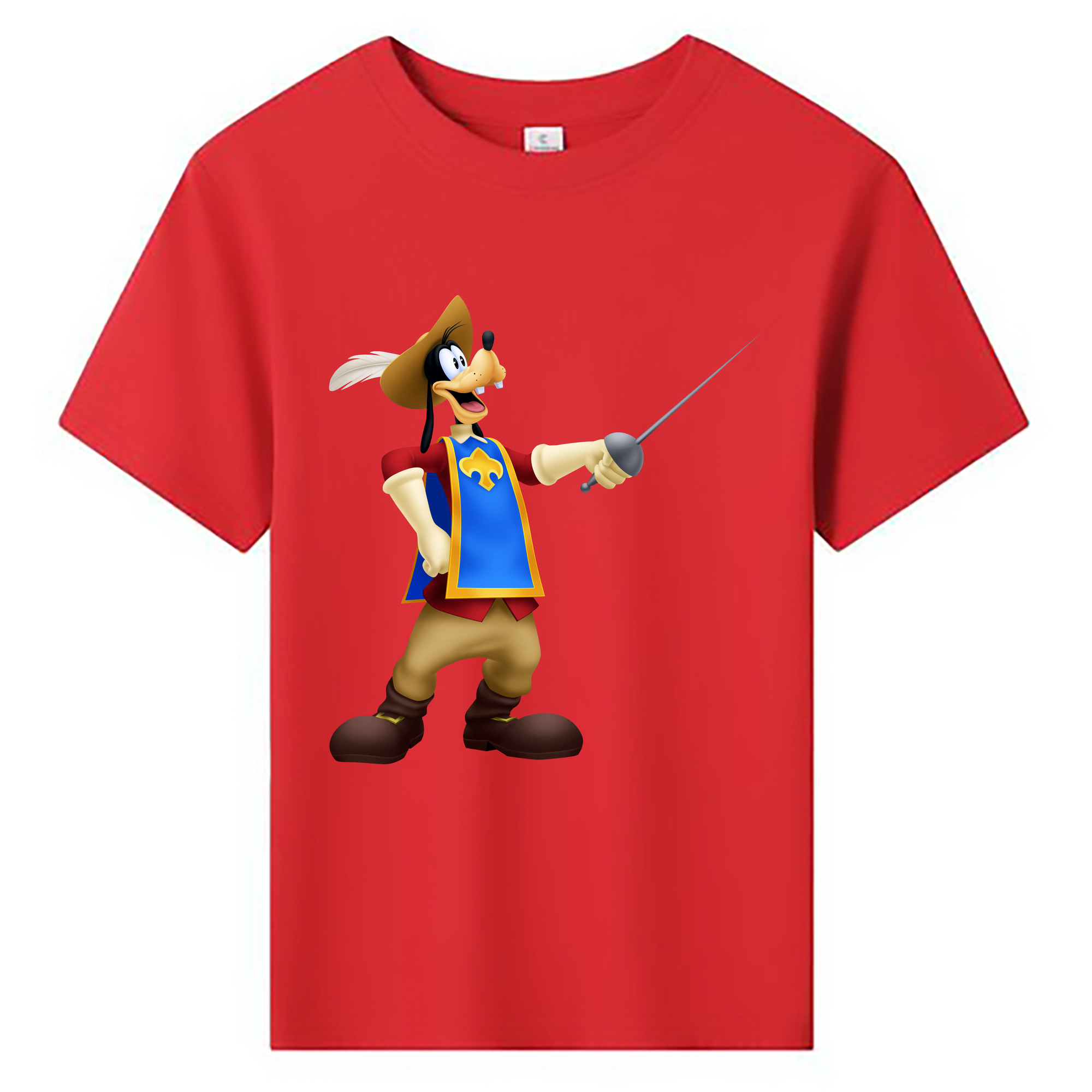 ミッキーマウス Mickey Mouse 綿100％キッズTシャツ（フロントプリント）
