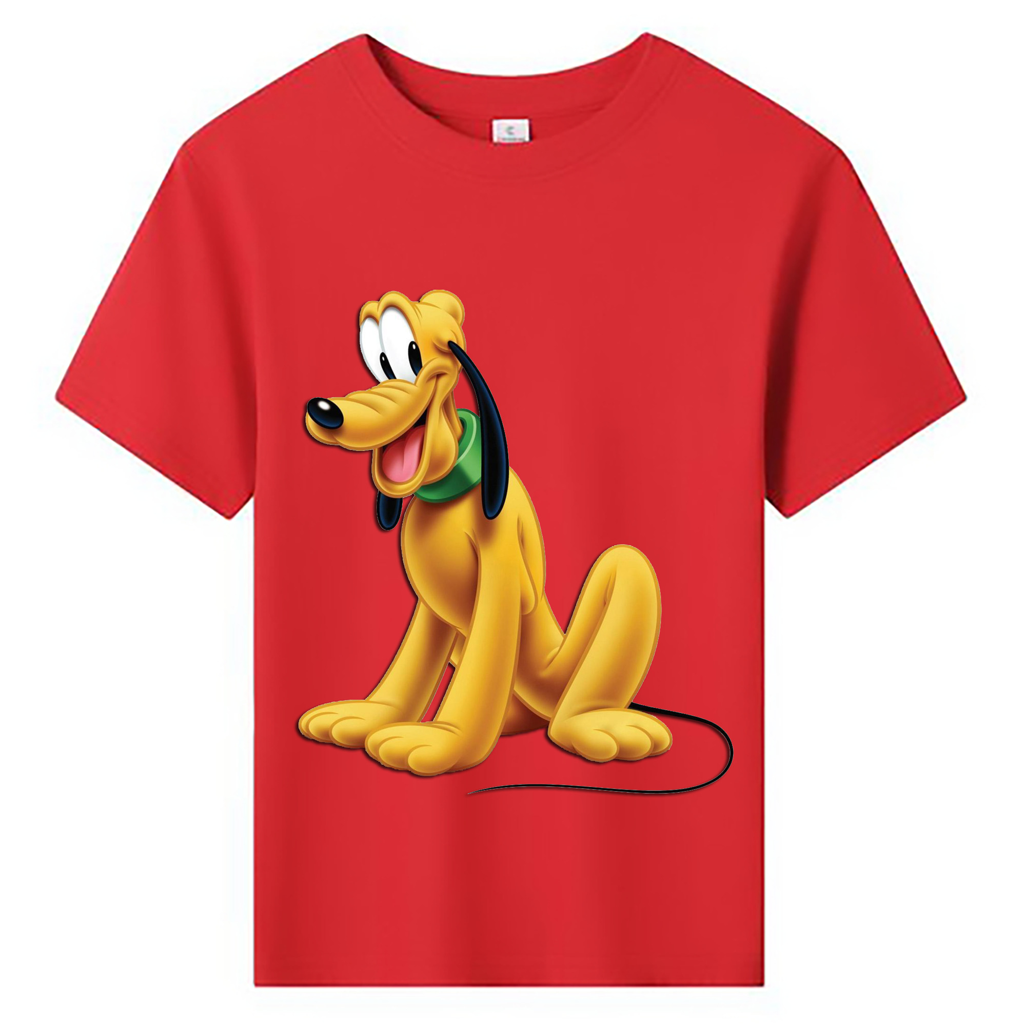 ミッキーマウス Mickey Mouse 綿100％キッズTシャツ（フロントプリント）