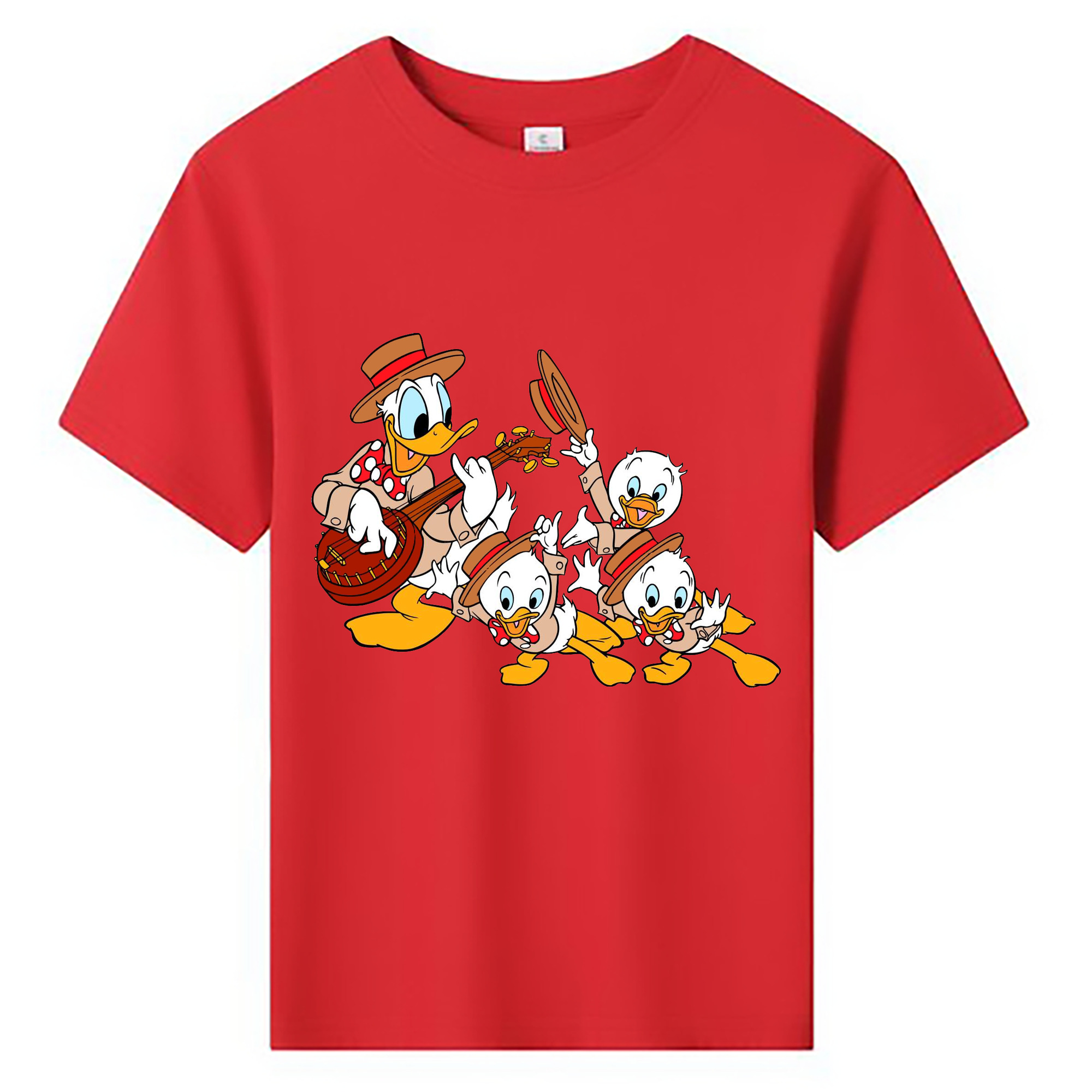 ミッキーマウス Mickey Mouse 綿100％キッズTシャツ（フロントプリント）