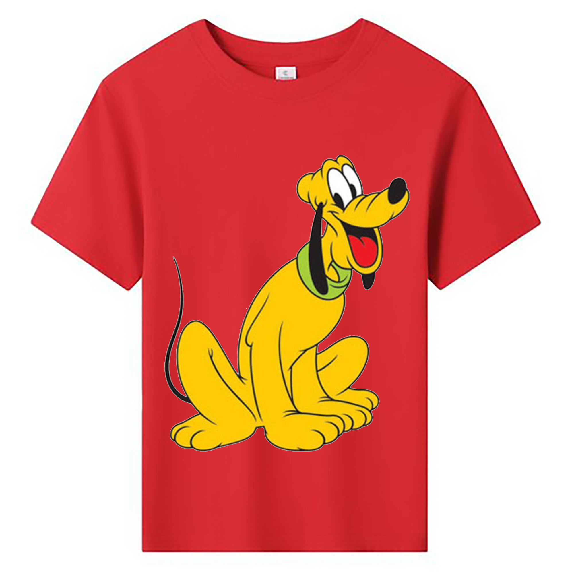 ミッキーマウス Mickey Mouse 綿100％キッズTシャツ（フロントプリント）