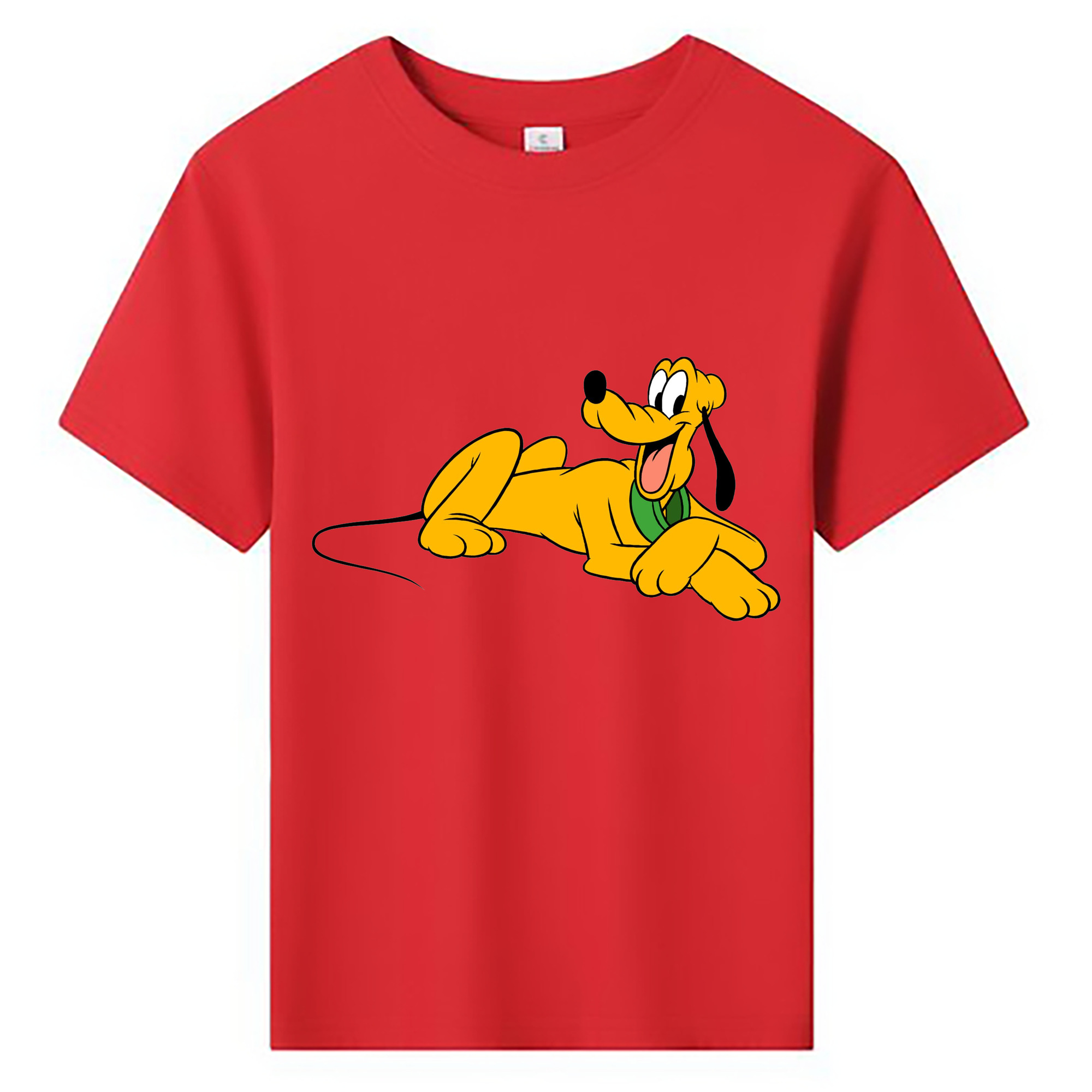 ミッキーマウス Mickey Mouse 綿100％キッズTシャツ（フロントプリント）