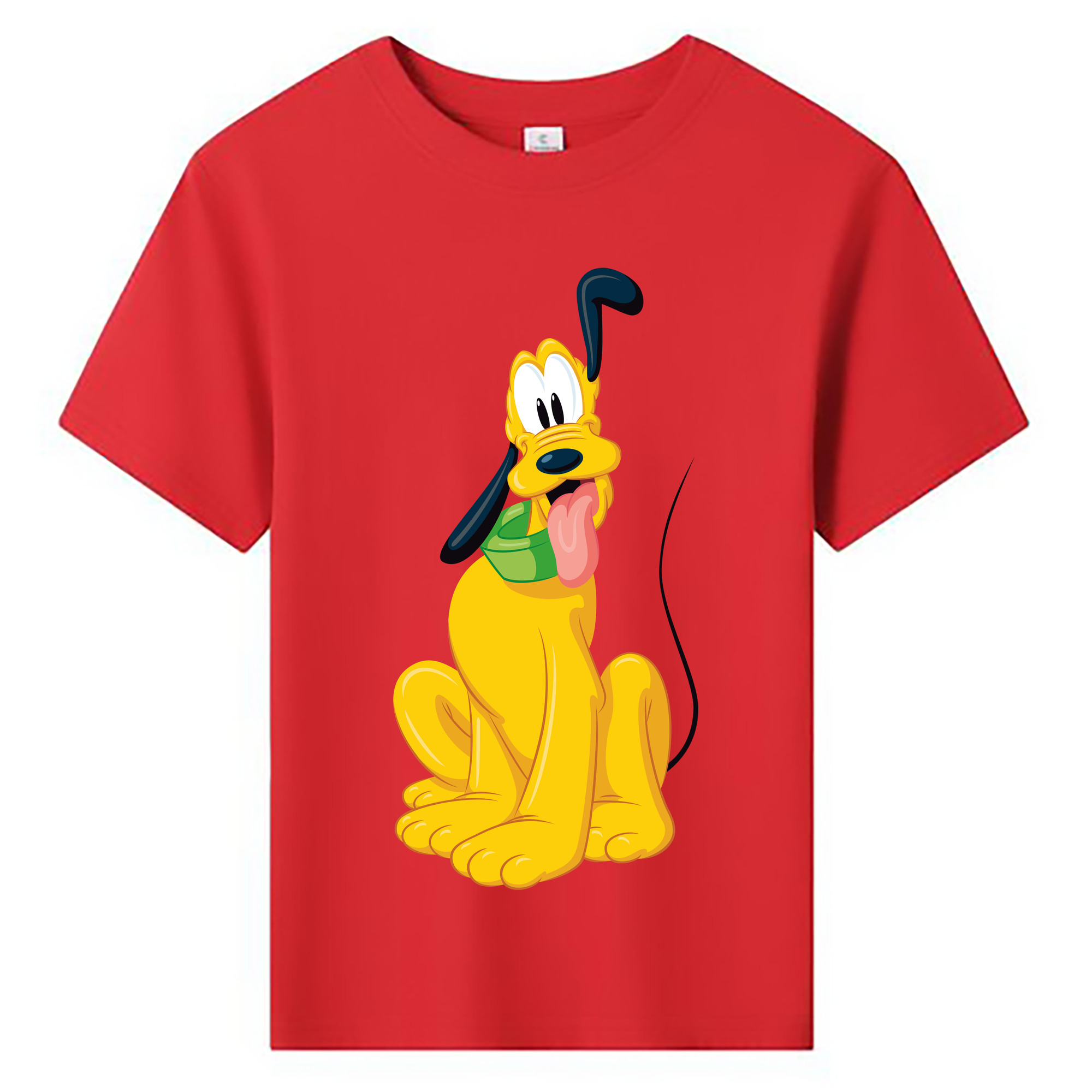 ミッキーマウス Mickey Mouse 綿100％キッズTシャツ（フロントプリント）