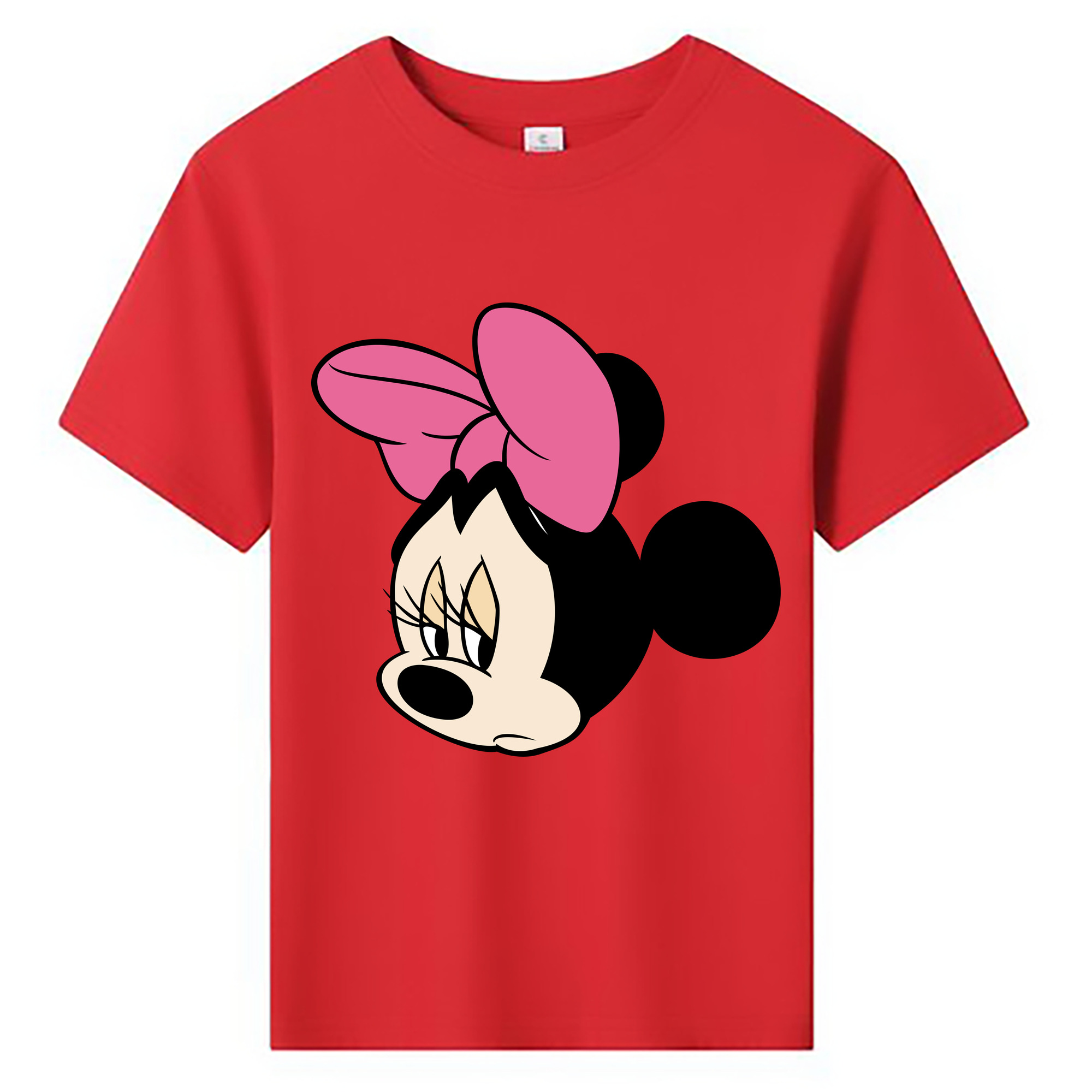 ミッキーマウス Mickey Mouse 綿100％キッズTシャツ（フロントプリント）