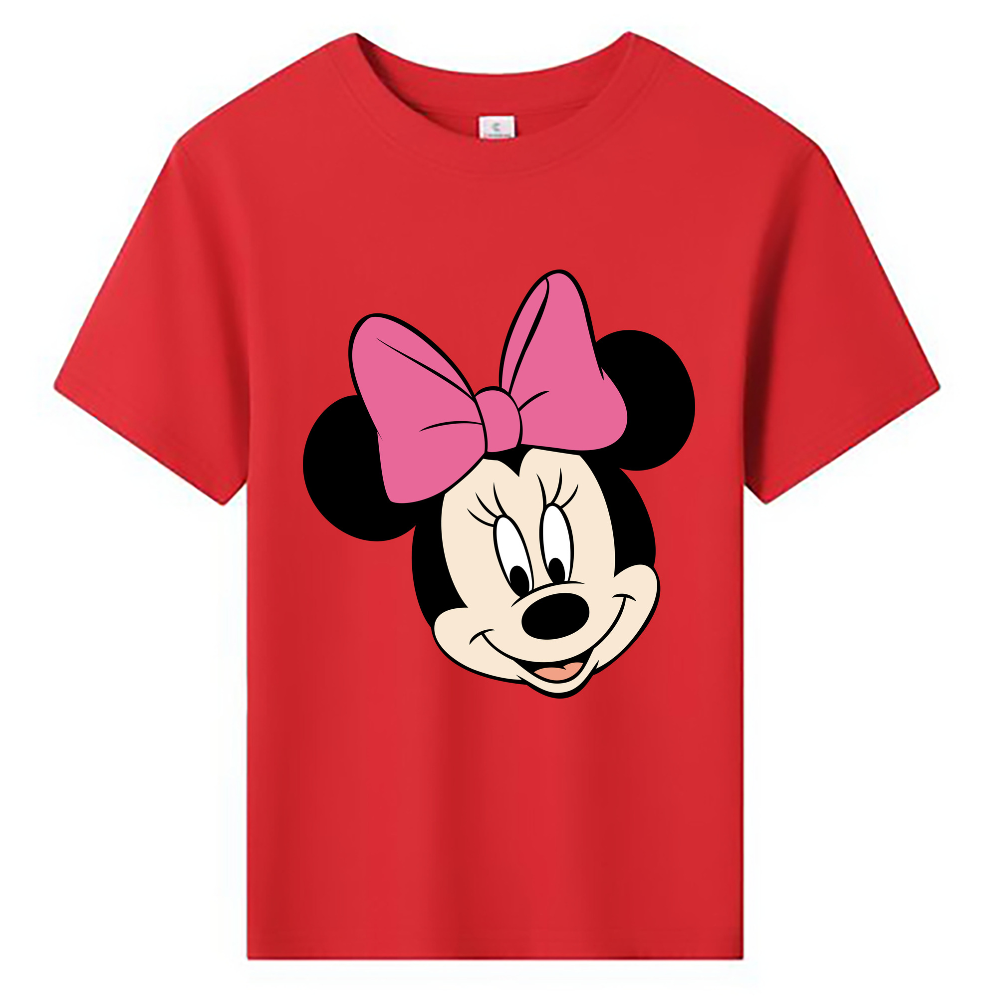 ミッキーマウス Mickey Mouse 綿100％キッズTシャツ（フロントプリント）
