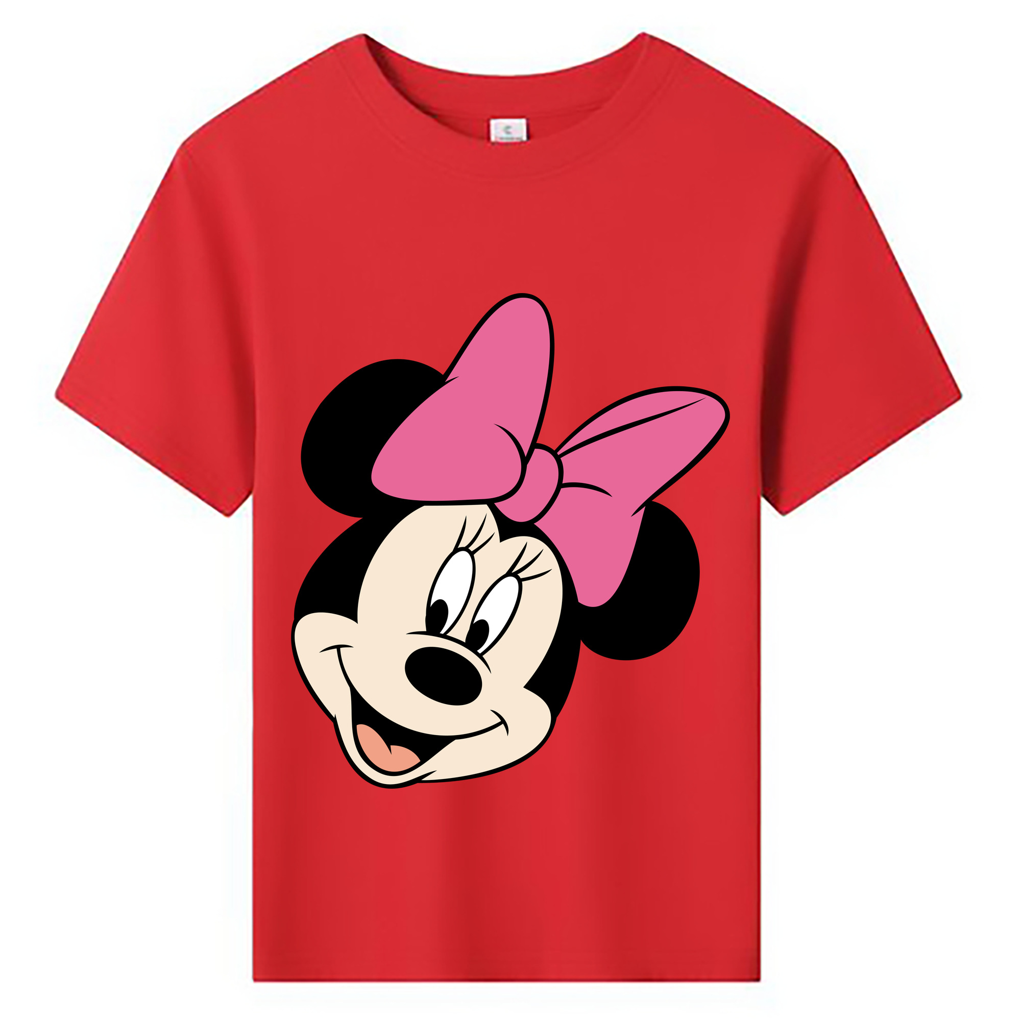 ミッキーマウス Mickey Mouse 綿100％キッズTシャツ（フロントプリント）