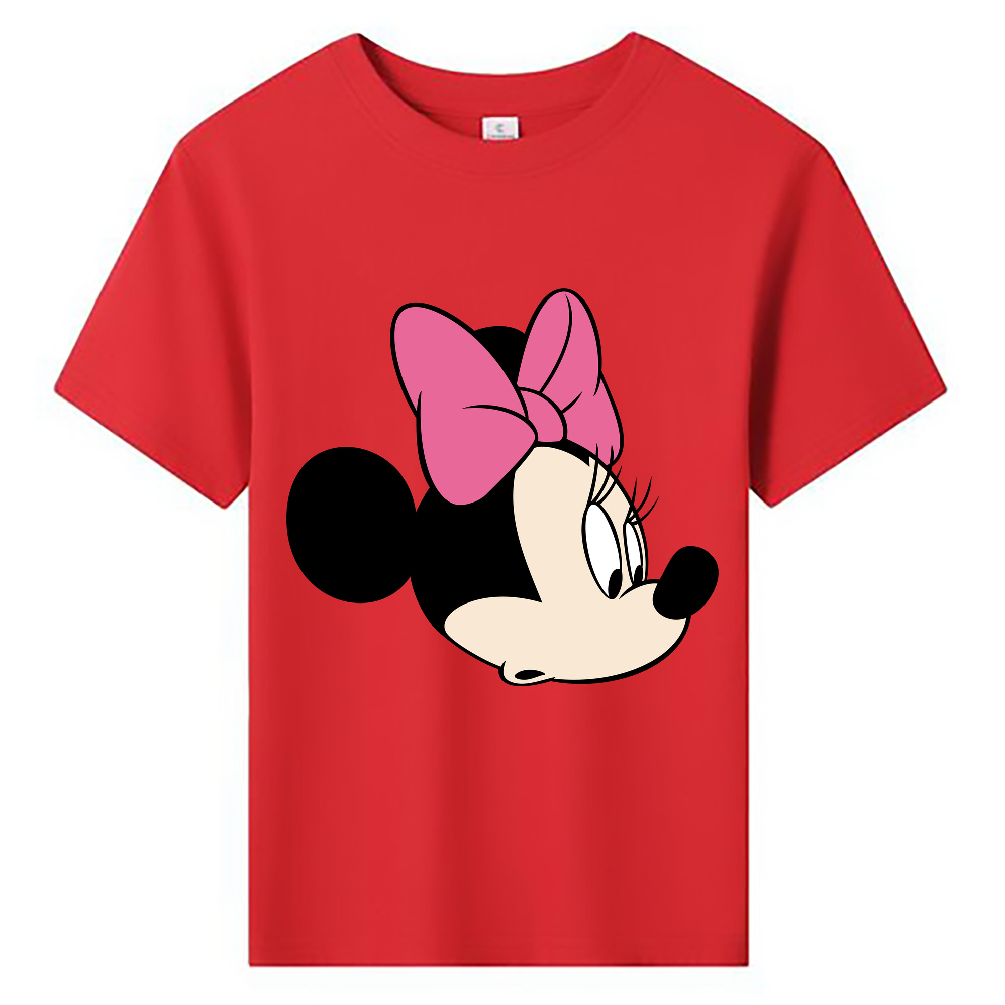 ミッキーマウス Mickey Mouse 綿100％キッズTシャツ（フロントプリント）