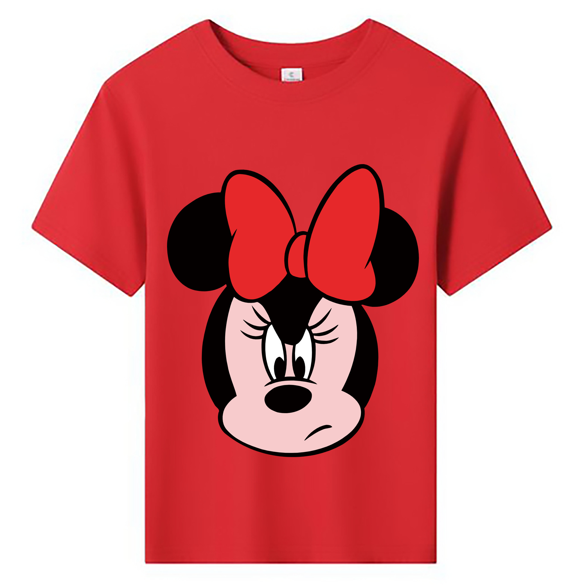 ミッキーマウス Mickey Mouse 綿100％キッズTシャツ（フロントプリント）