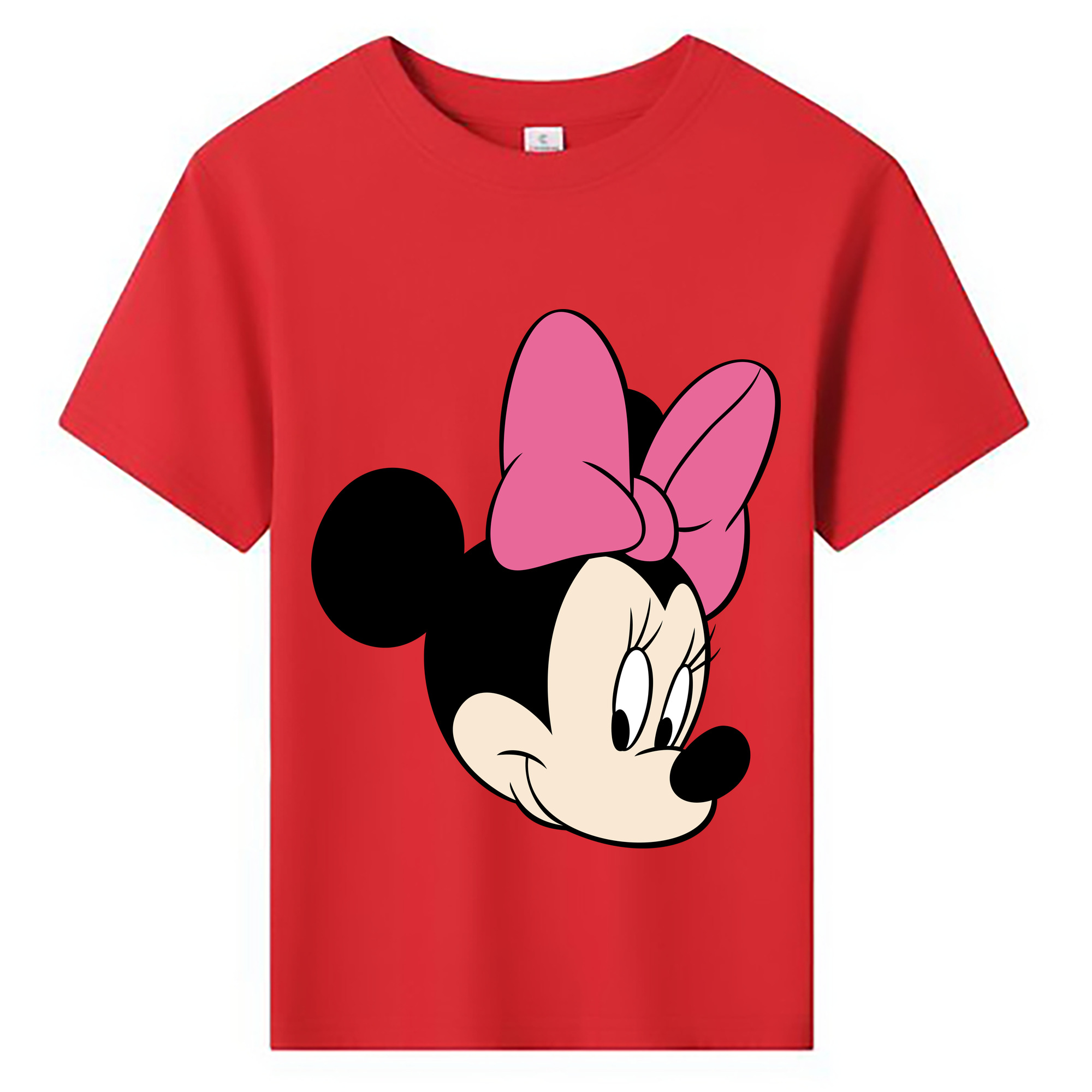 ミッキーマウス Mickey Mouse 綿100％キッズTシャツ（フロントプリント）