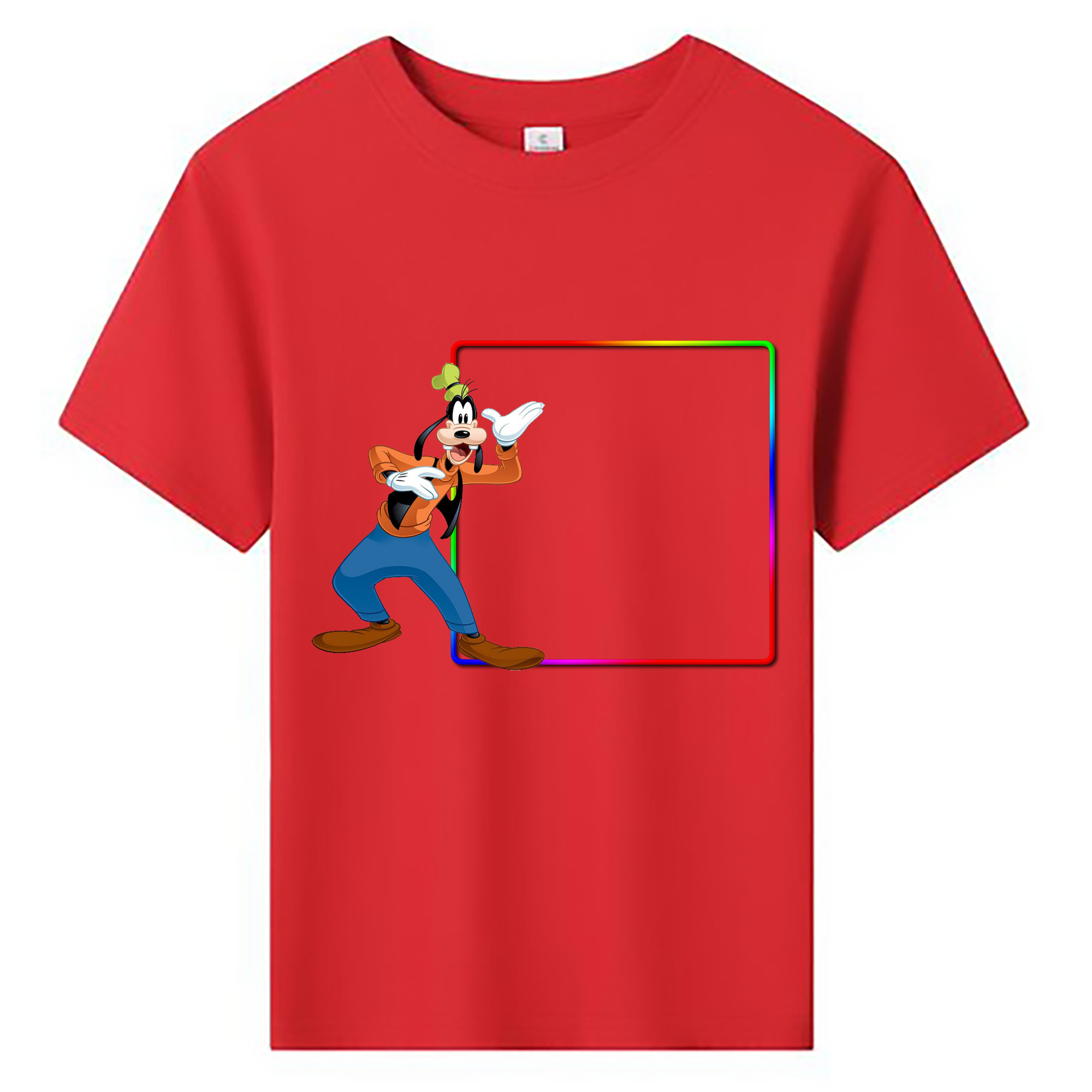 ミッキーマウス Mickey Mouse 綿100％キッズTシャツ（フロントプリント）