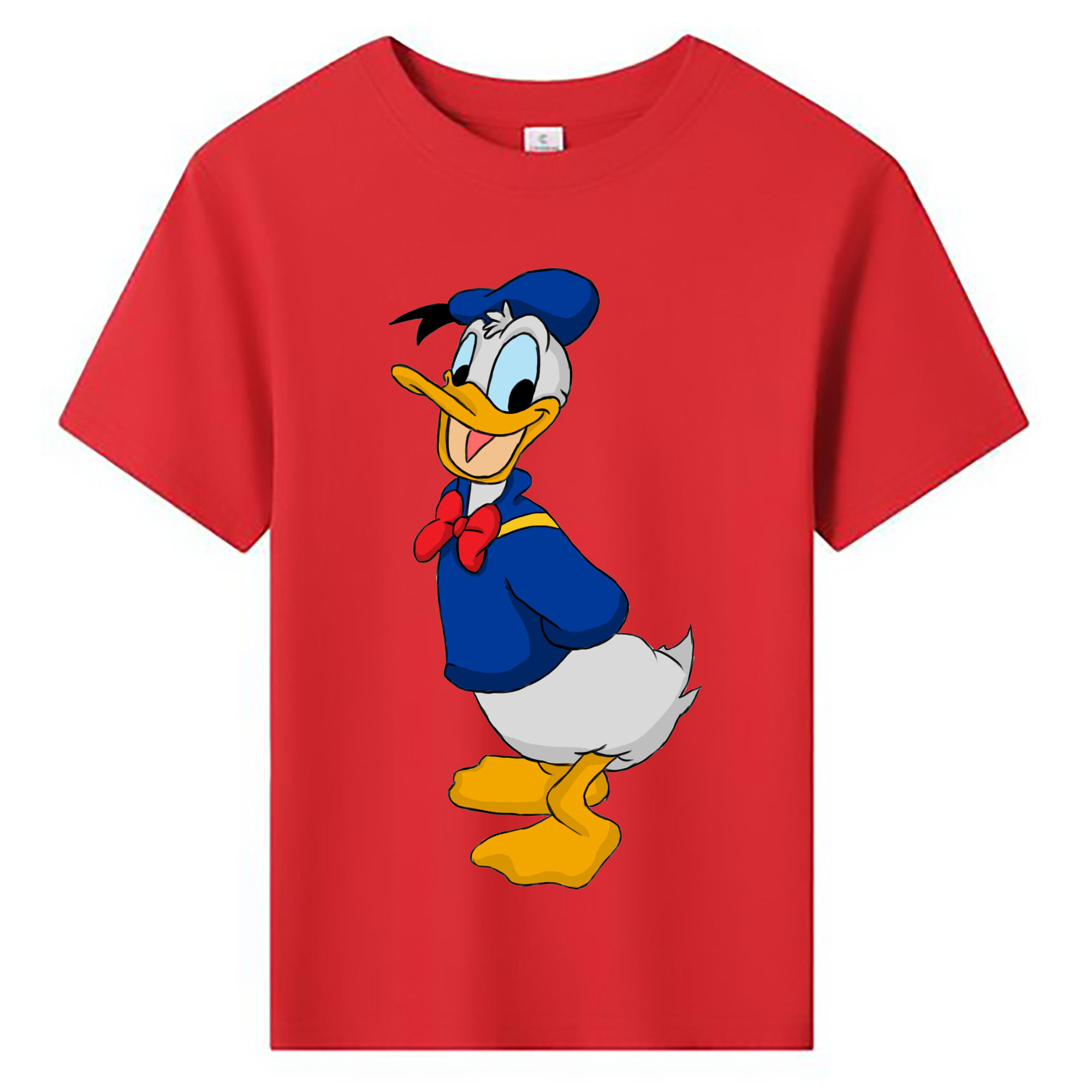ミッキーマウス Mickey Mouse 綿100％キッズTシャツ（フロントプリント）