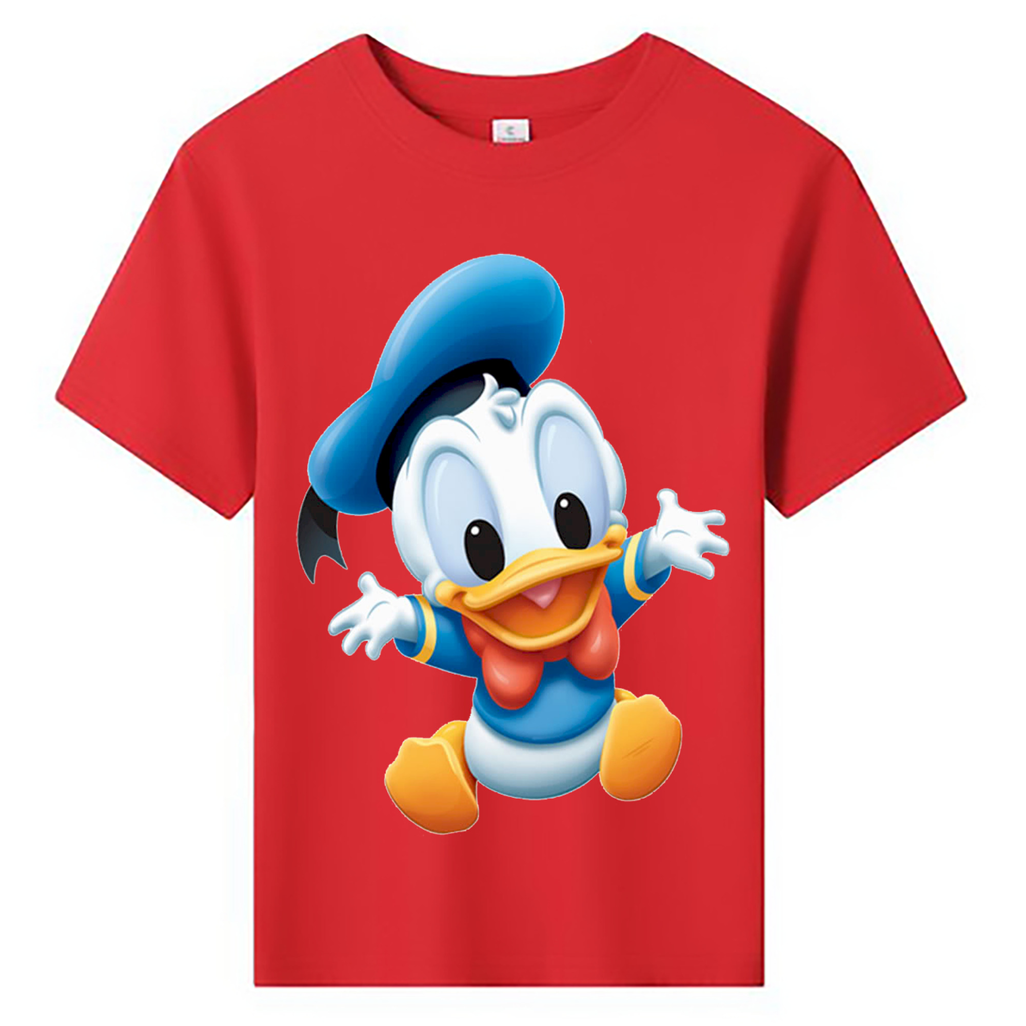 ミッキーマウス Mickey Mouse 綿100％キッズTシャツ（フロントプリント）