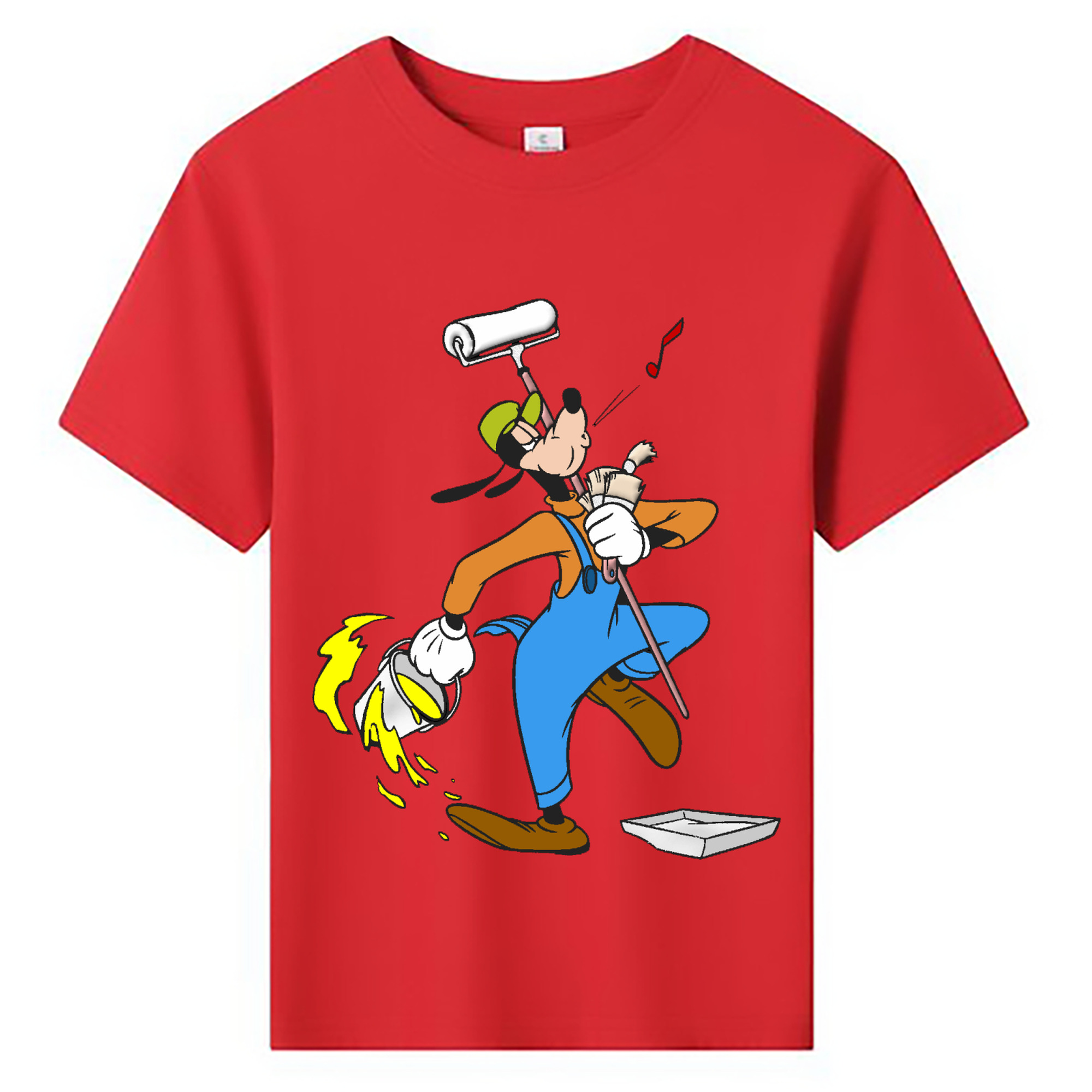 ミッキーマウス Mickey Mouse 綿100％キッズTシャツ（フロントプリント）