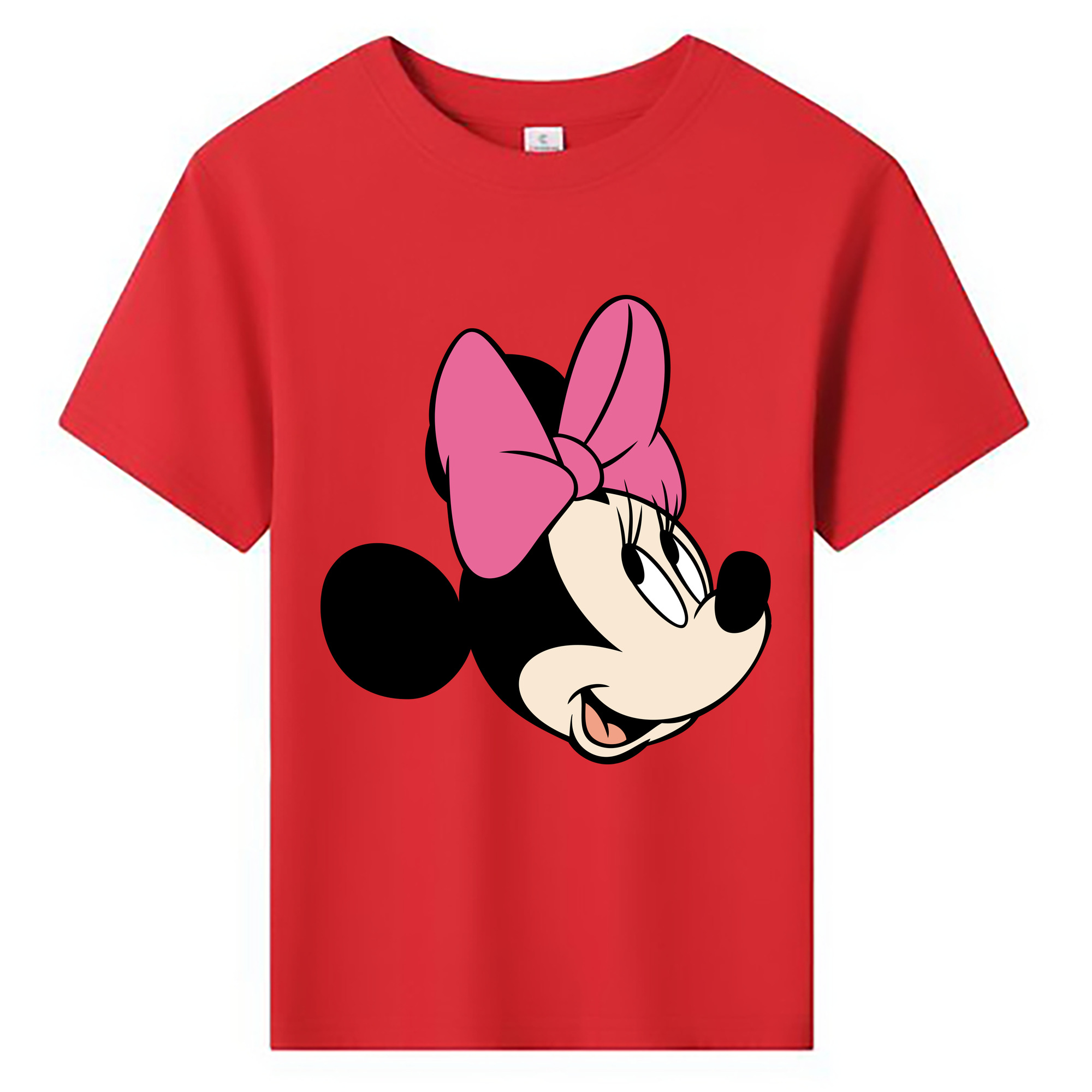 ミッキーマウス Mickey Mouse 綿100％キッズTシャツ（フロントプリント）