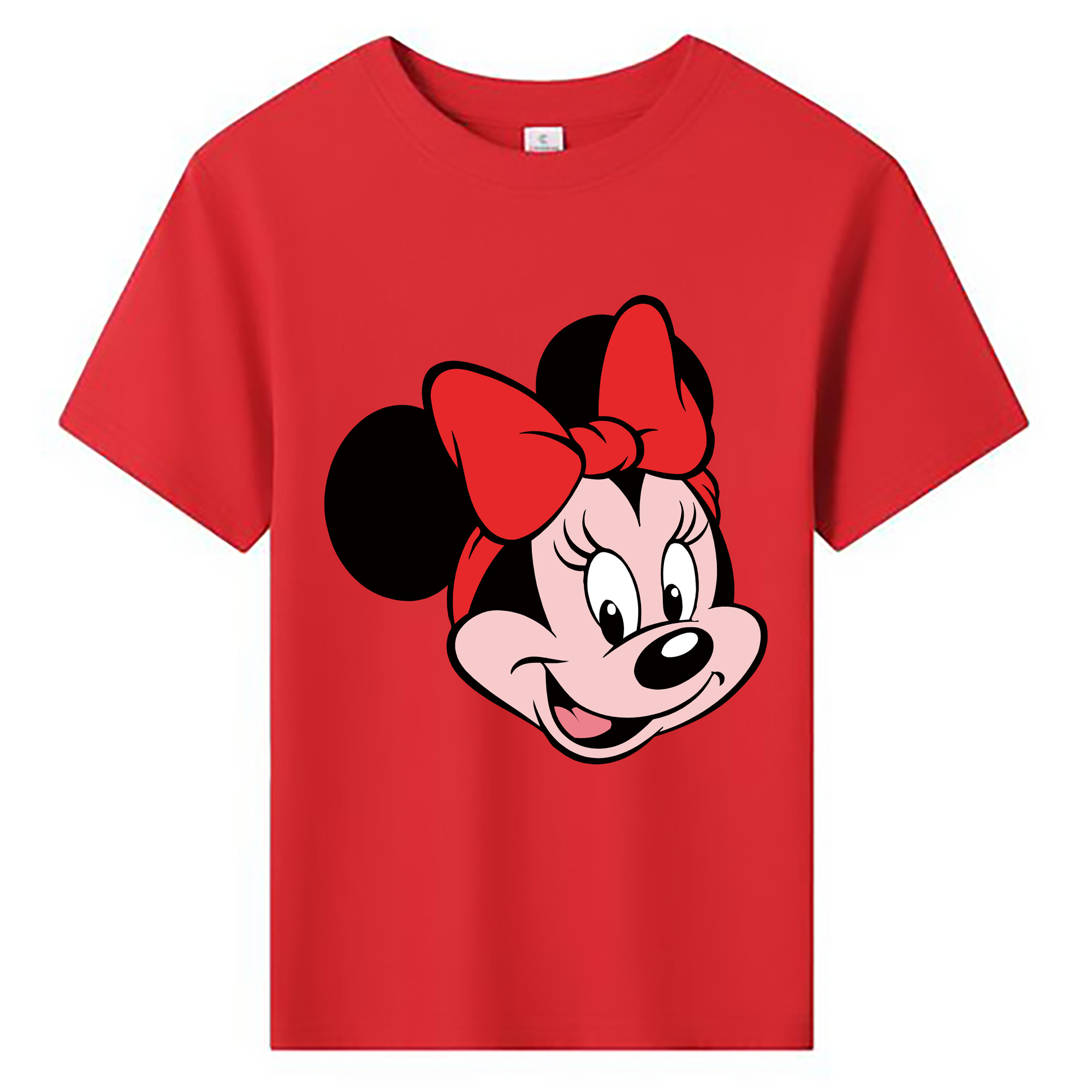 ミッキーマウス Mickey Mouse 綿100％キッズTシャツ（フロントプリント）