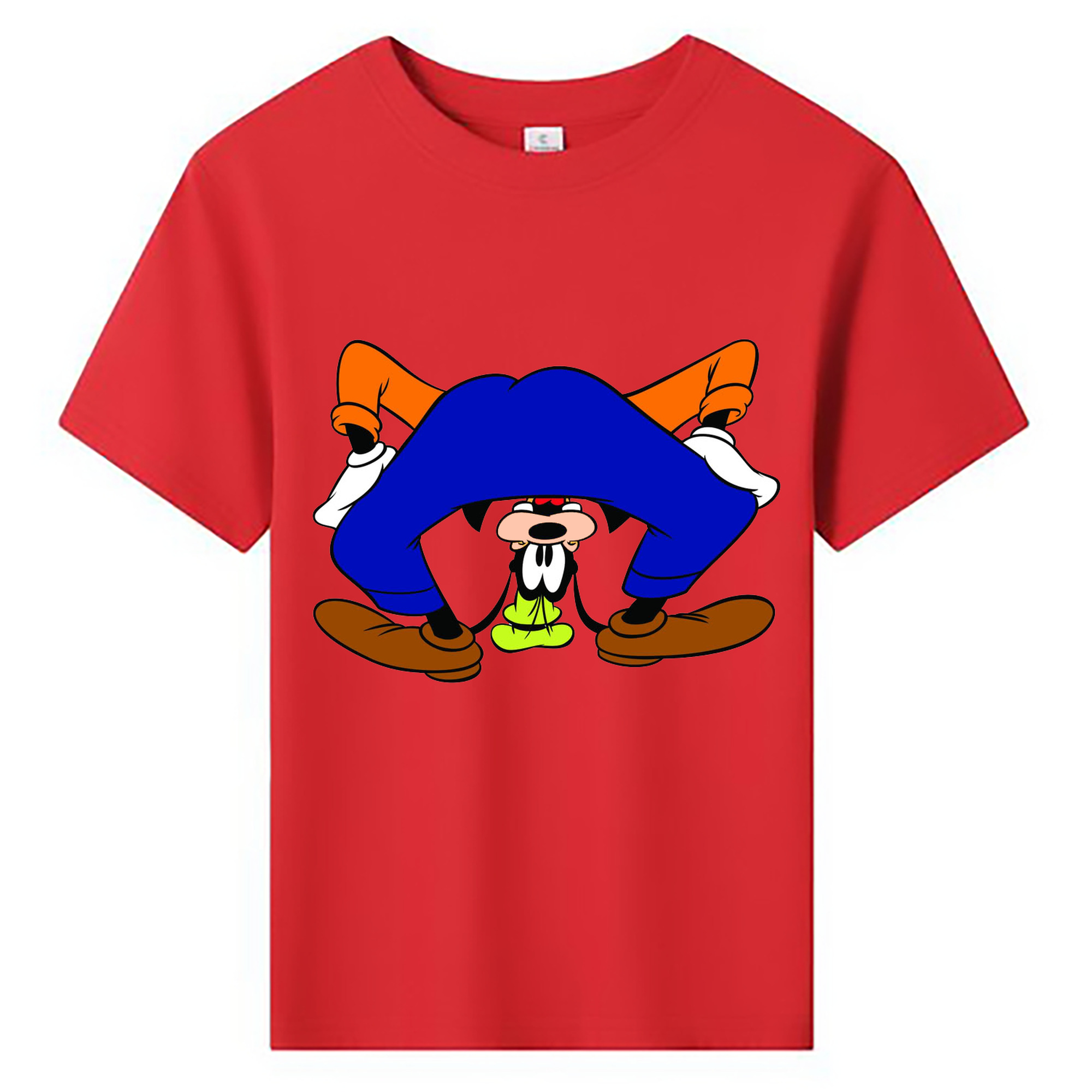 ミッキーマウス Mickey Mouse 綿100％キッズTシャツ（フロントプリント）