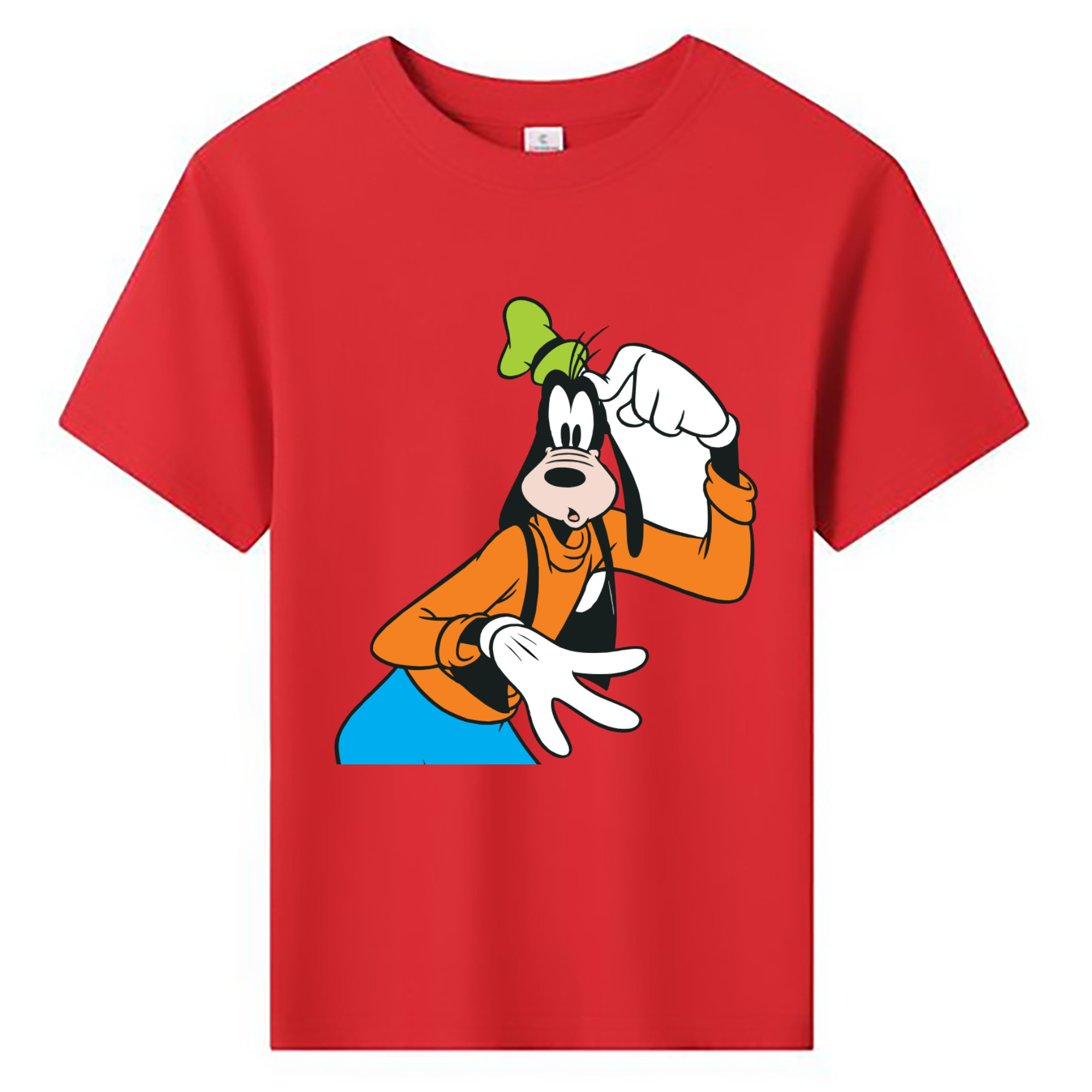 ミッキーマウス Mickey Mouse 綿100％キッズTシャツ（フロントプリント）
