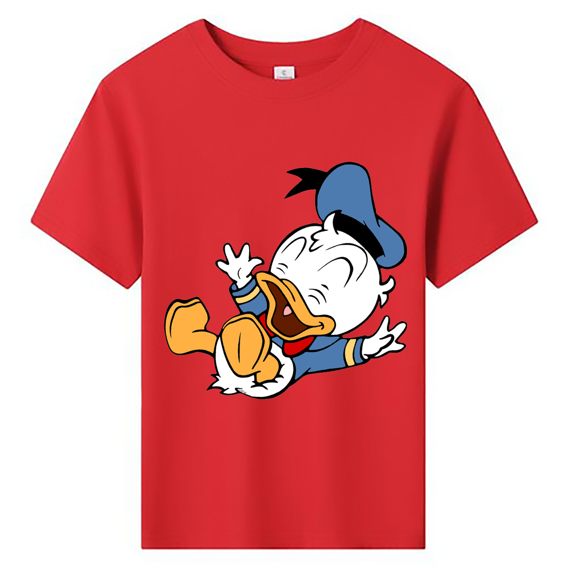 ミッキーマウス Mickey Mouse 綿100％キッズTシャツ（フロントプリント）