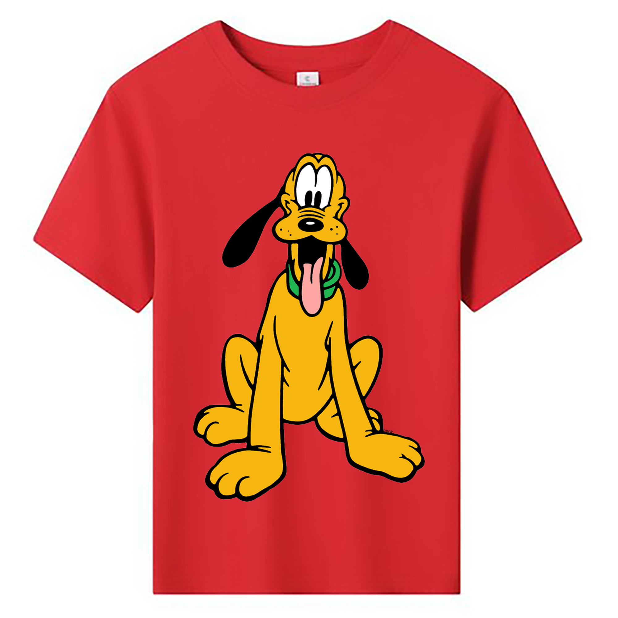 ミッキーマウス Mickey Mouse 綿100％キッズTシャツ（フロントプリント）