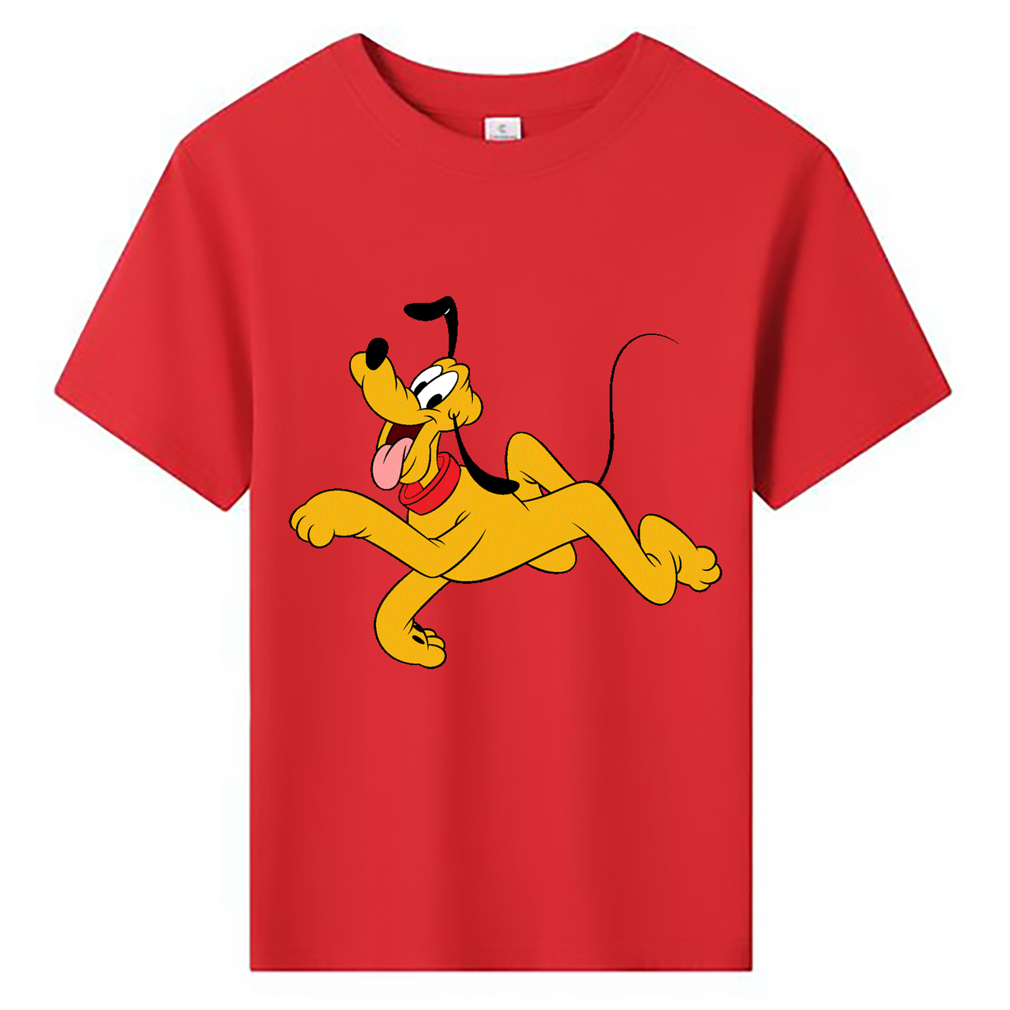ミッキーマウス Mickey Mouse 綿100％キッズTシャツ（フロントプリント）