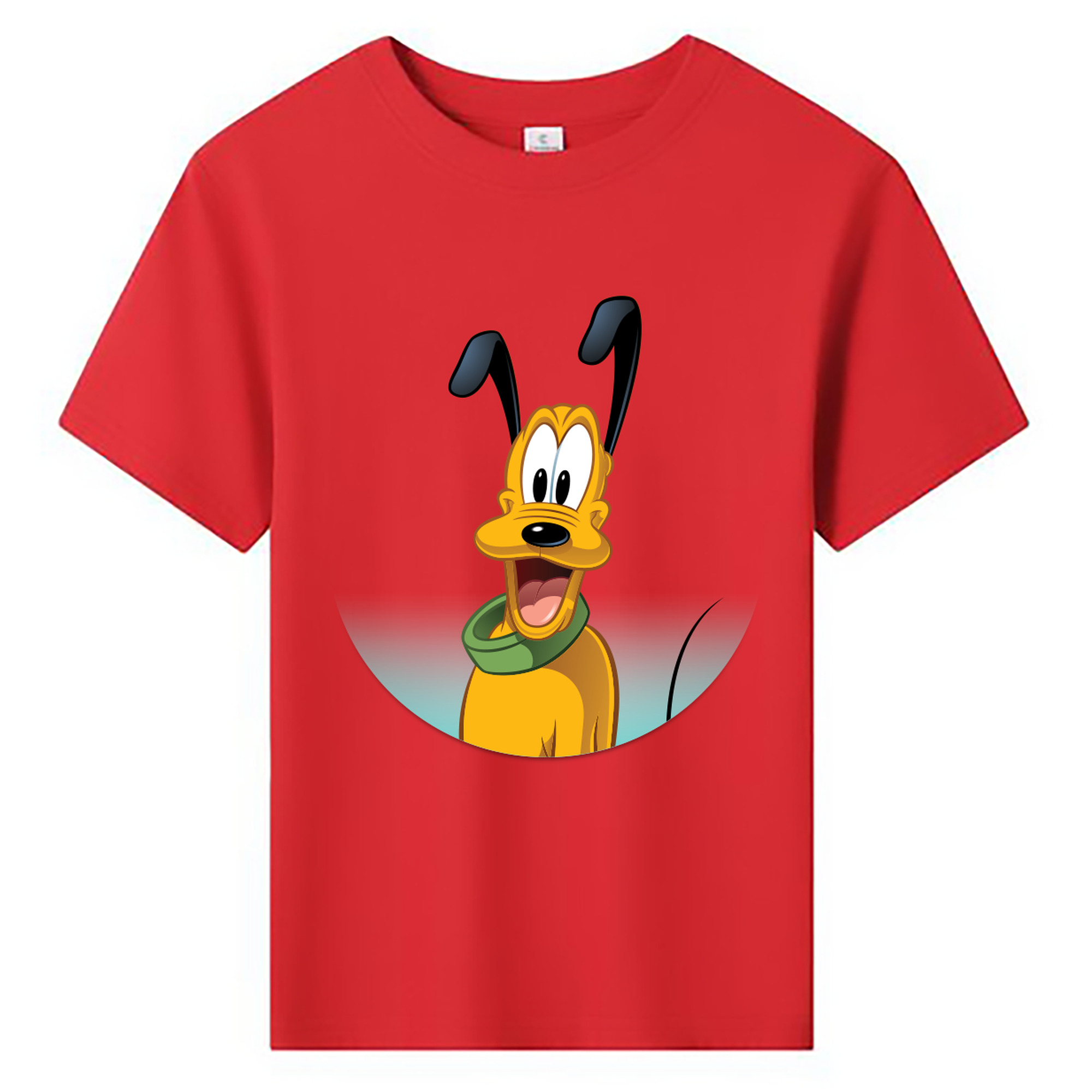 ミッキーマウス Mickey Mouse 綿100％キッズTシャツ（フロントプリント）