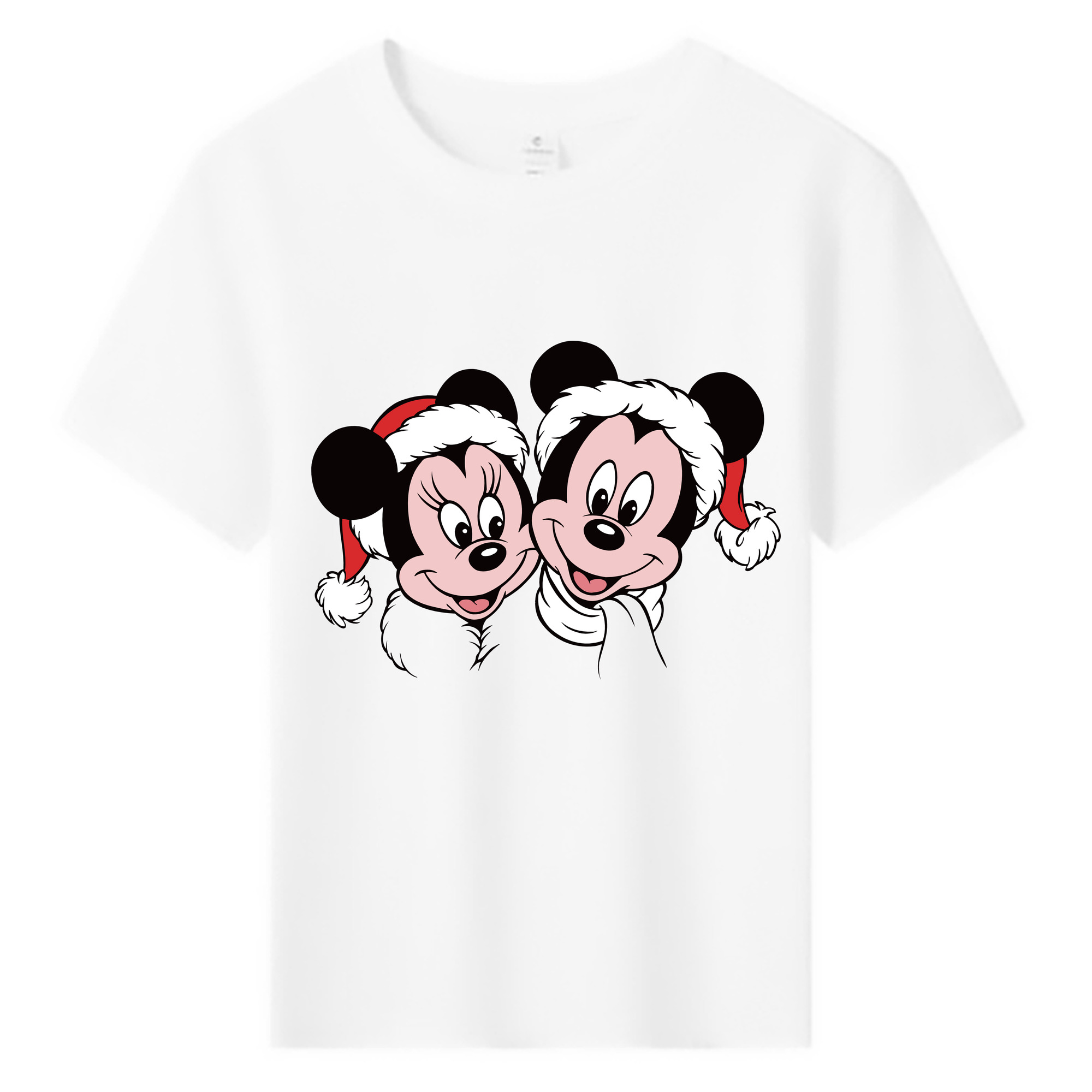 ミッキーマウス Mickey Mouse 綿100％キッズTシャツ（フロントプリント）