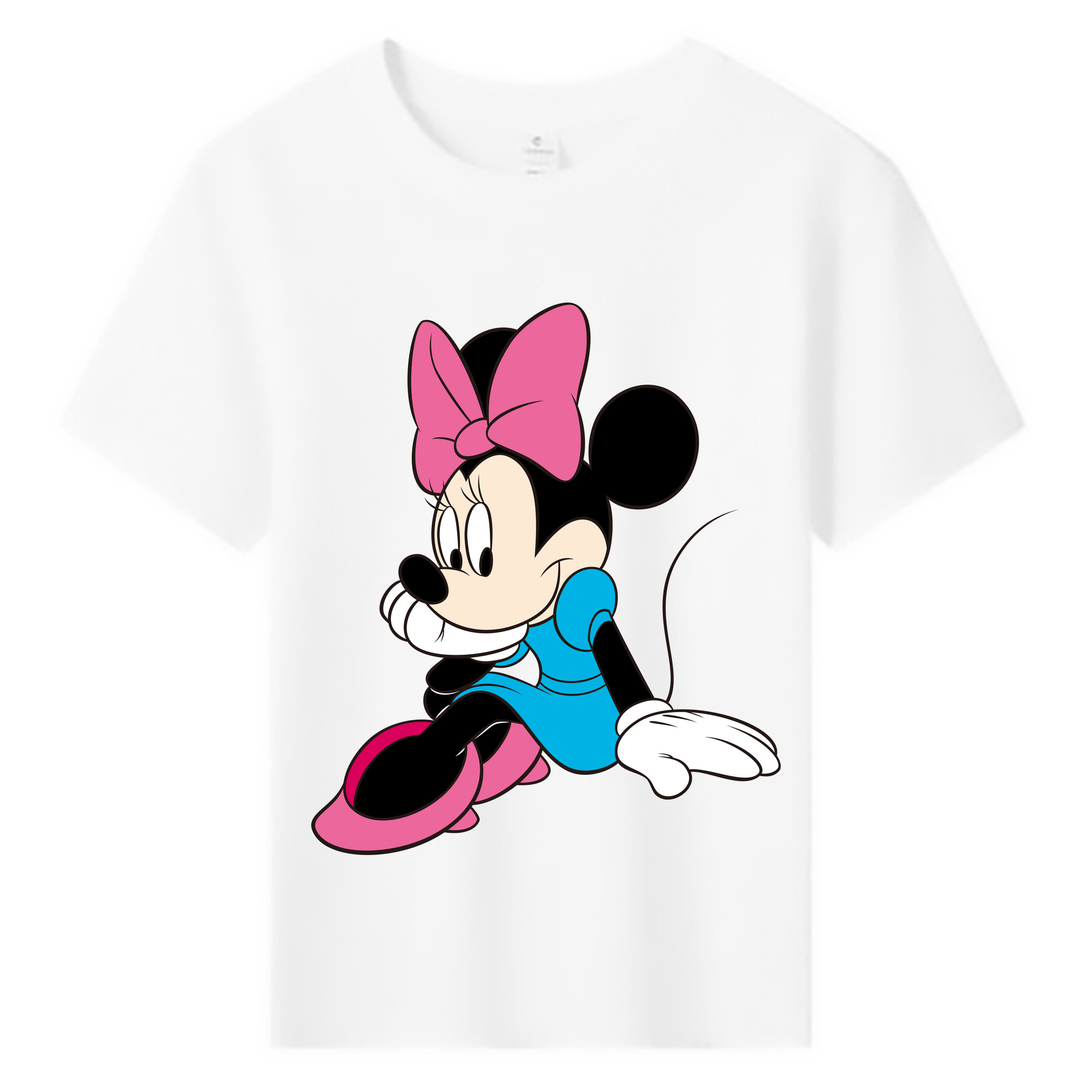 ミッキーマウス Mickey Mouse 綿100％キッズTシャツ（フロントプリント）