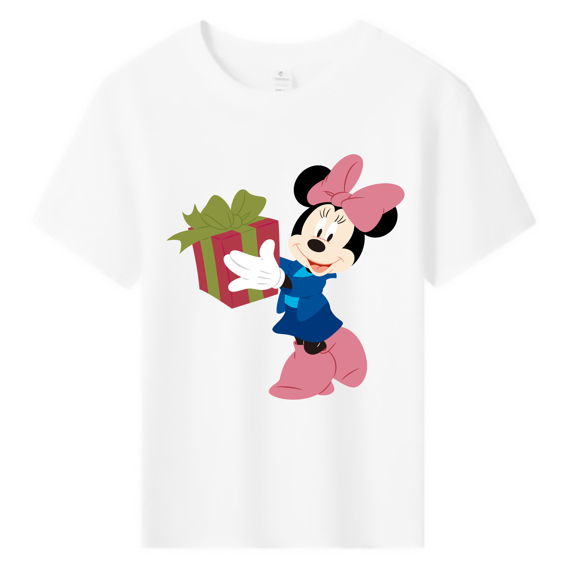 ミッキーマウス Mickey Mouse 綿100％キッズTシャツ（フロントプリント）