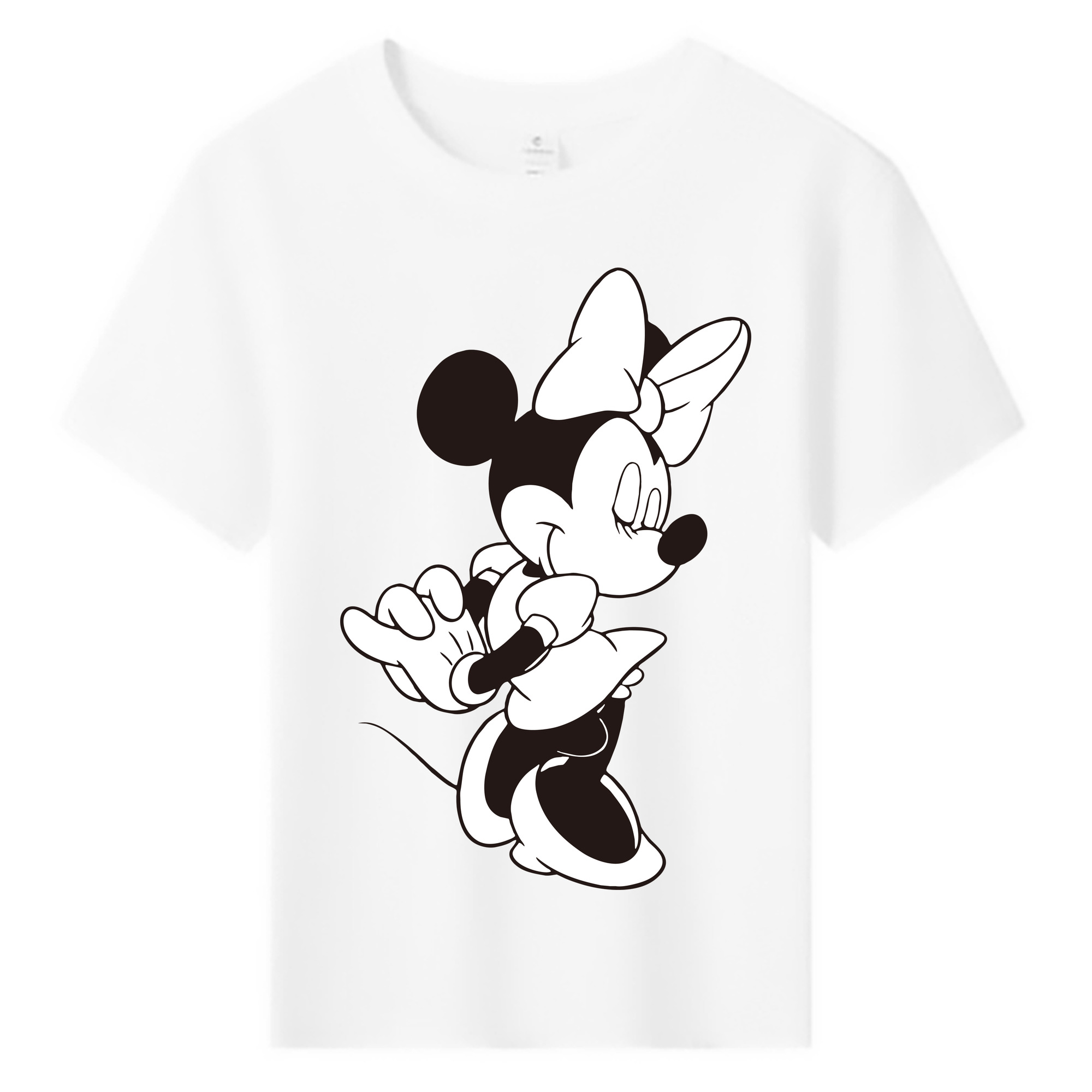 ミッキーマウス Mickey Mouse 綿100％キッズTシャツ（フロントプリント）
