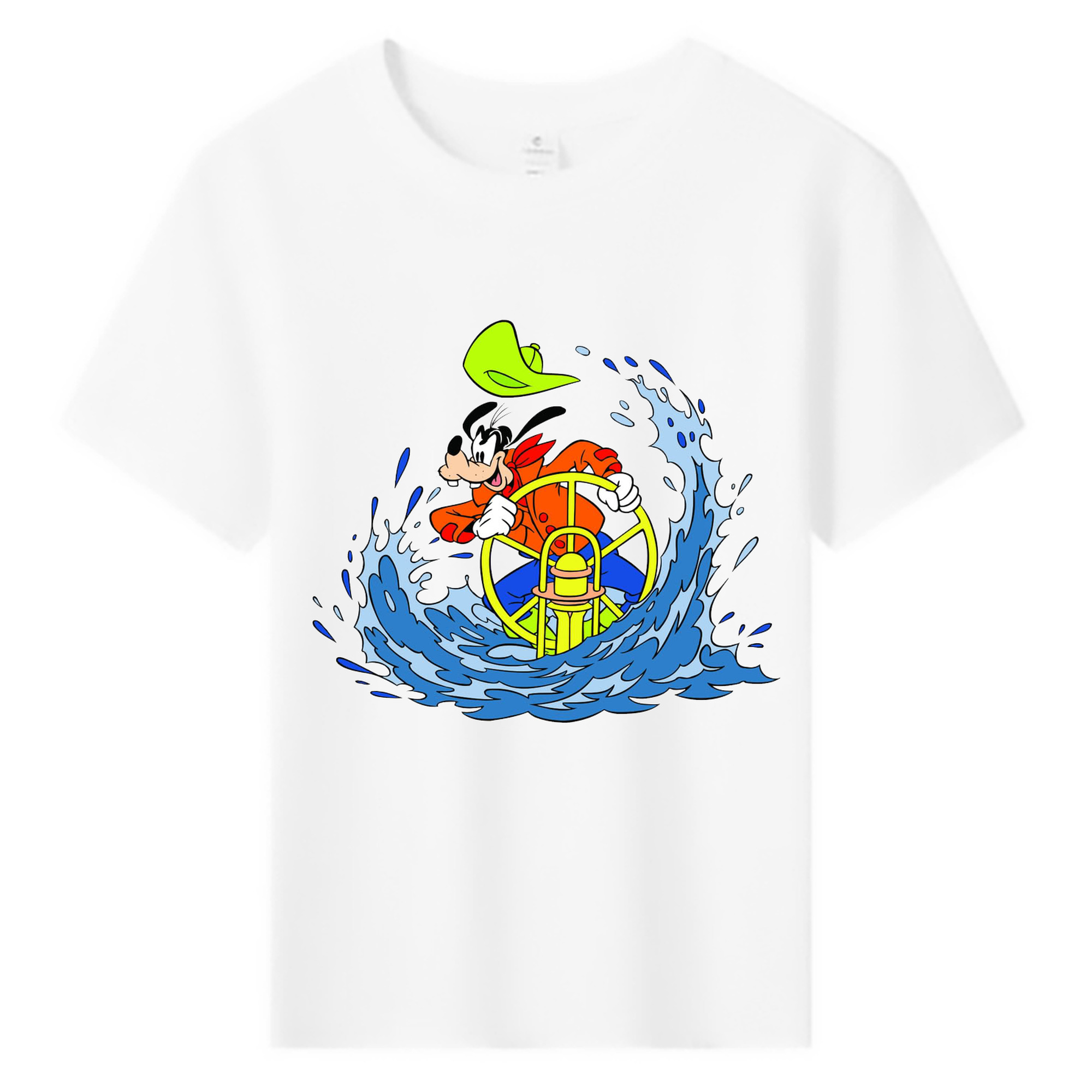 ミッキーマウス Mickey Mouse 綿100％キッズTシャツ（フロントプリント）