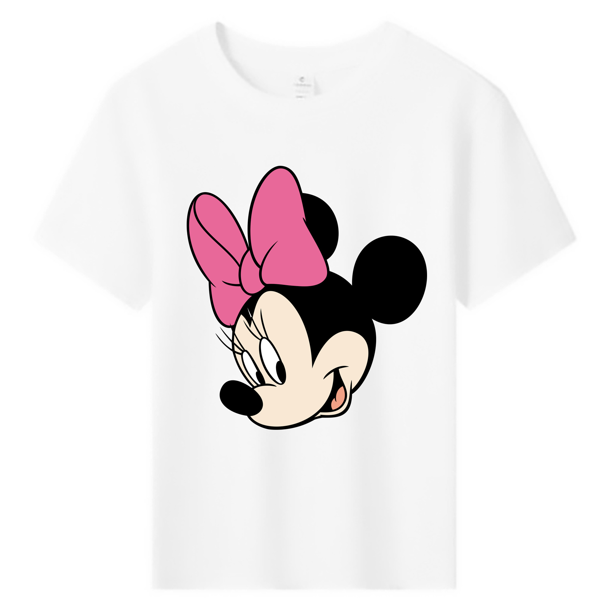 ミッキーマウス Mickey Mouse 綿100％キッズTシャツ（フロントプリント）
