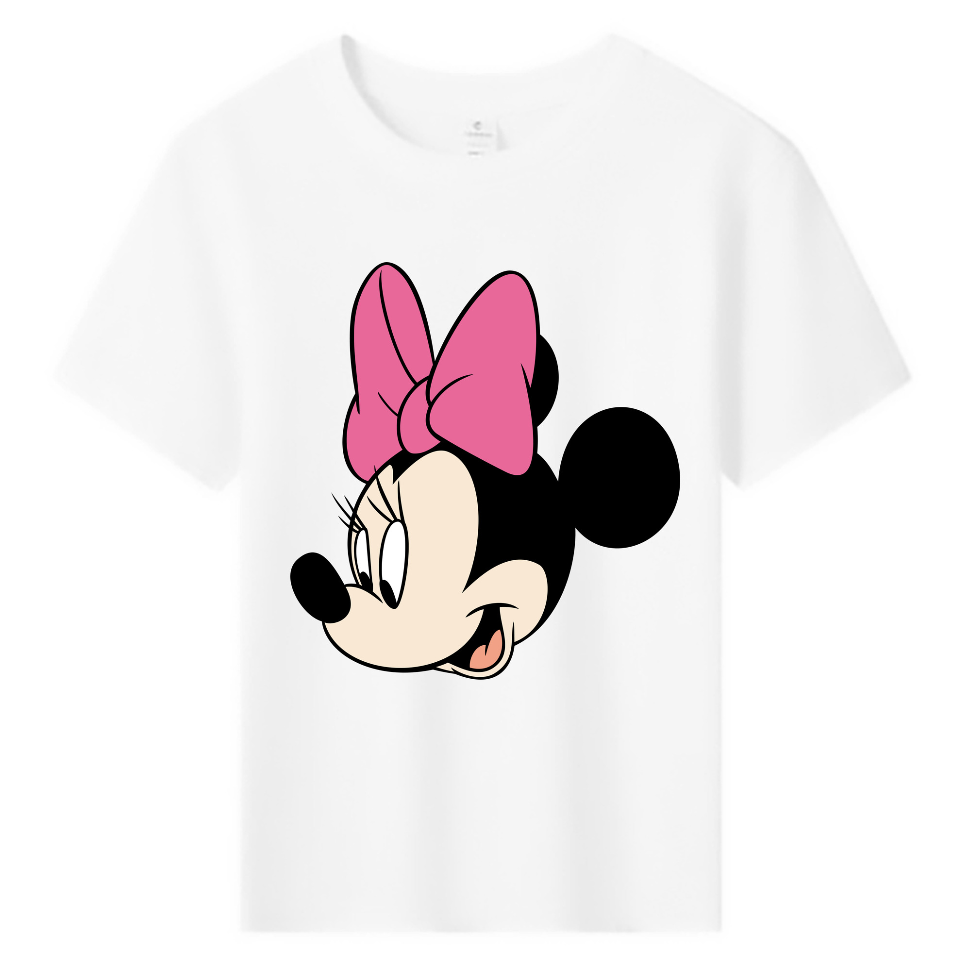 ミッキーマウス Mickey Mouse 綿100％キッズTシャツ（フロントプリント）