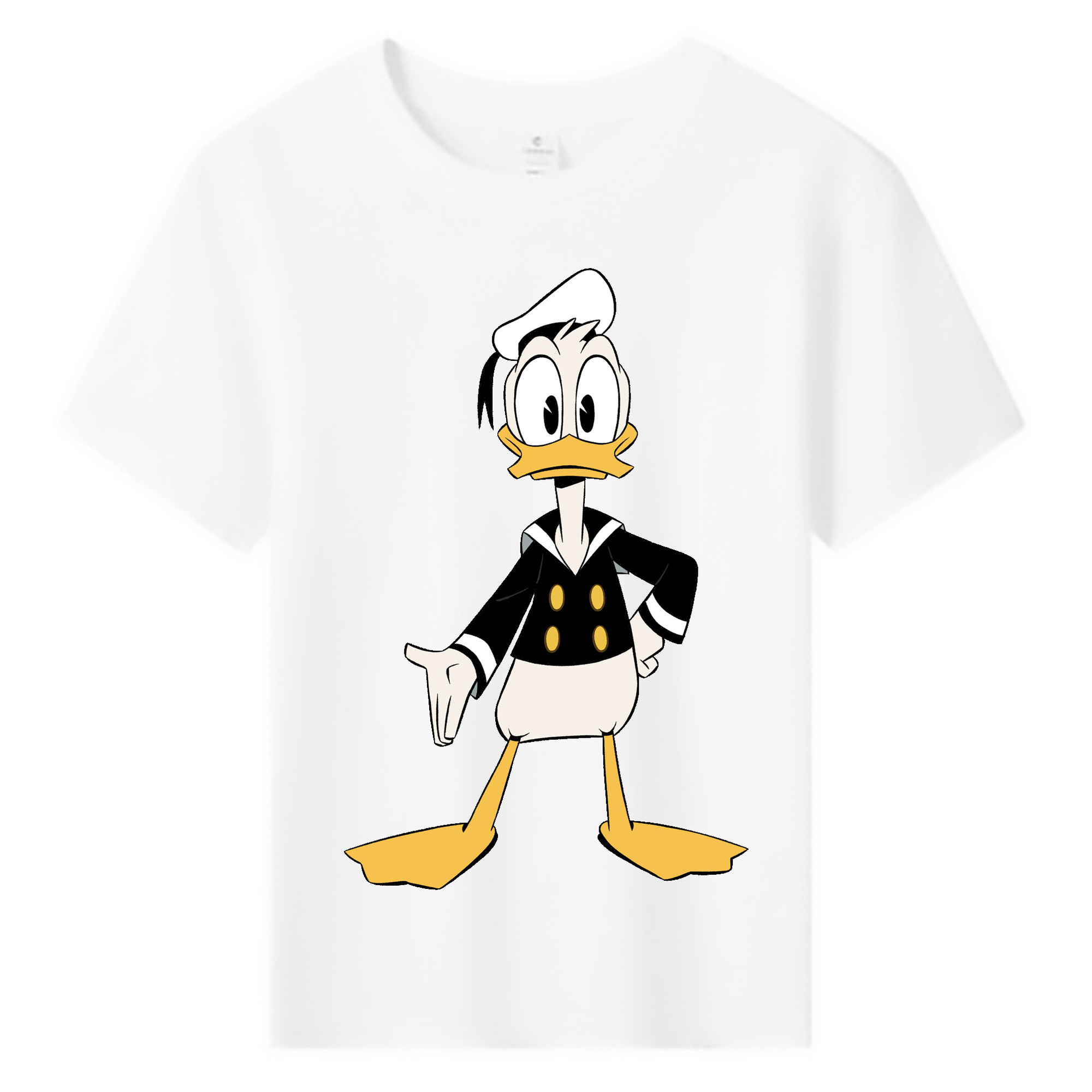 ミッキーマウス Mickey Mouse 綿100％キッズTシャツ（フロントプリント）