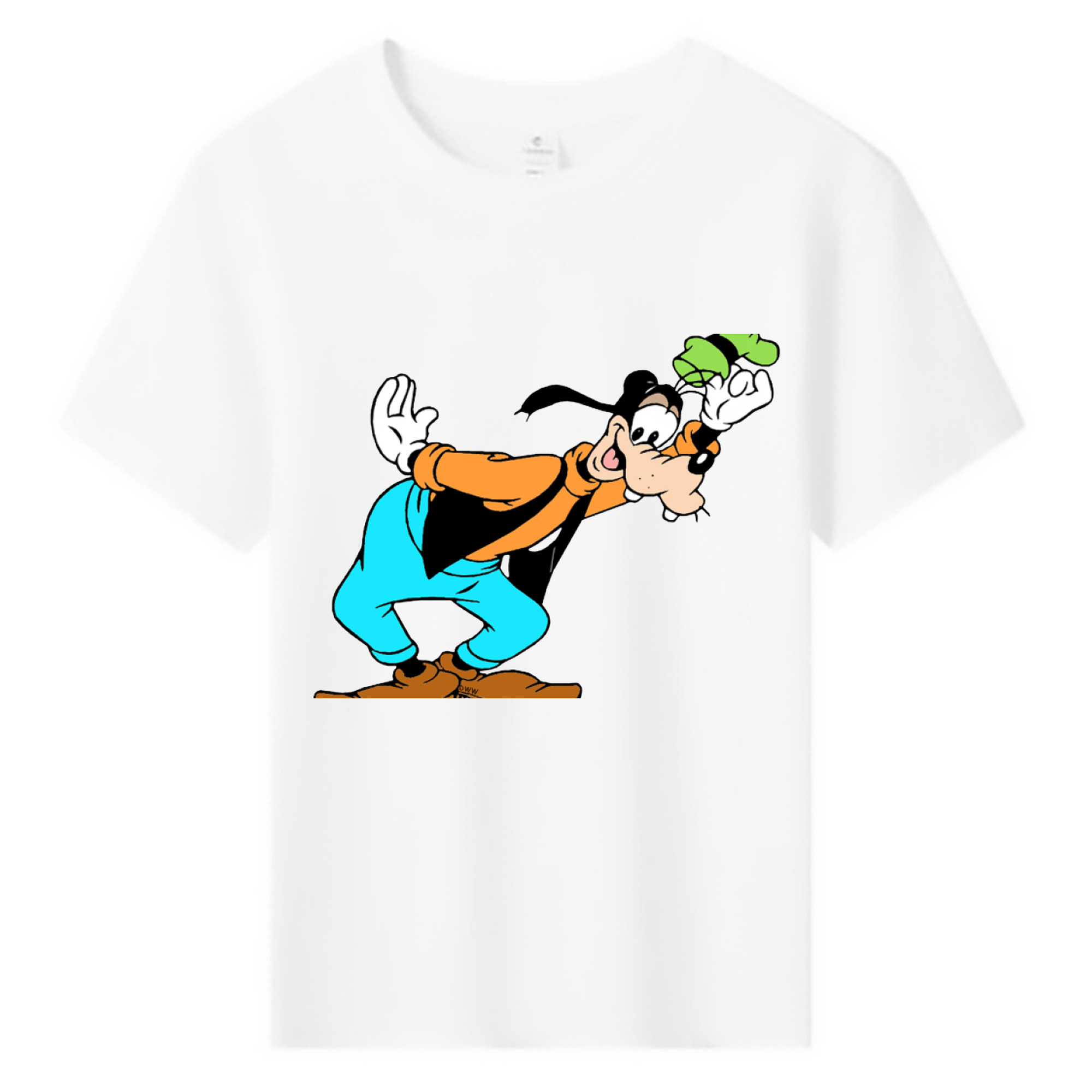 ミッキーマウス Mickey Mouse 綿100％キッズTシャツ（フロントプリント）