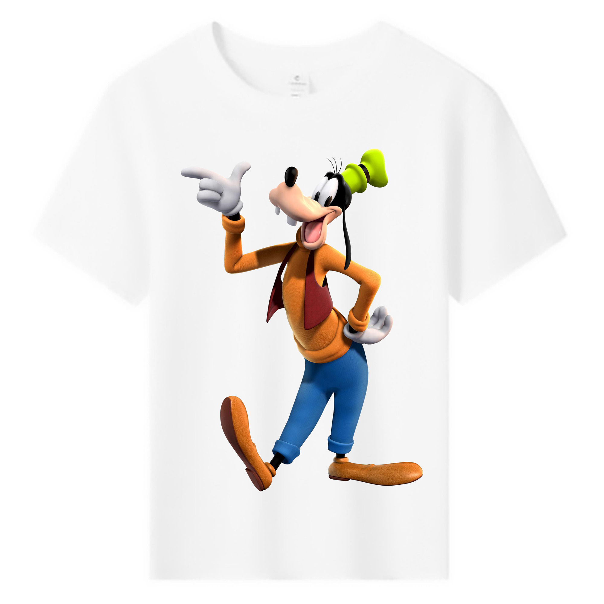 （画像用） ミッキーマウス Mickey Mouse 綿100％キッズTシャツ（フロントプリント）