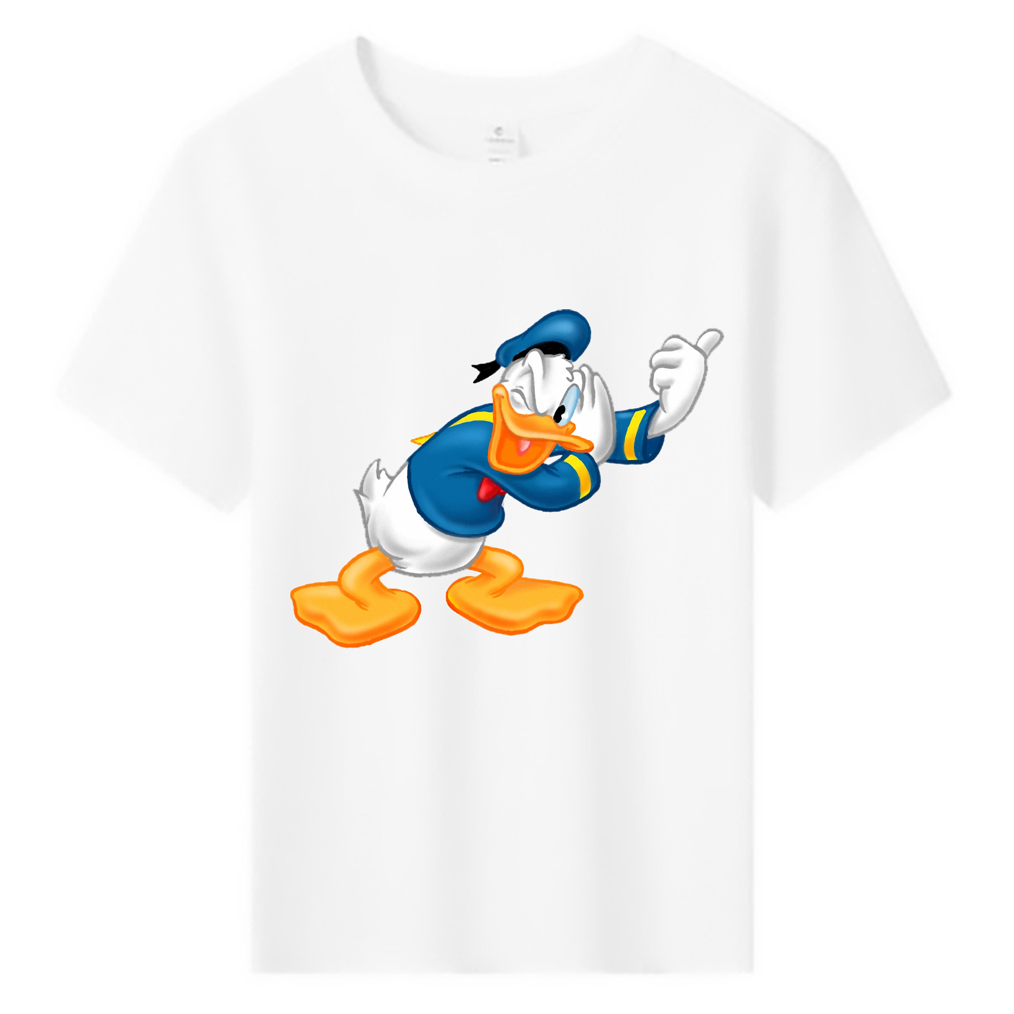 （画像用） ミッキーマウス Mickey Mouse 綿100％キッズTシャツ（フロントプリント）