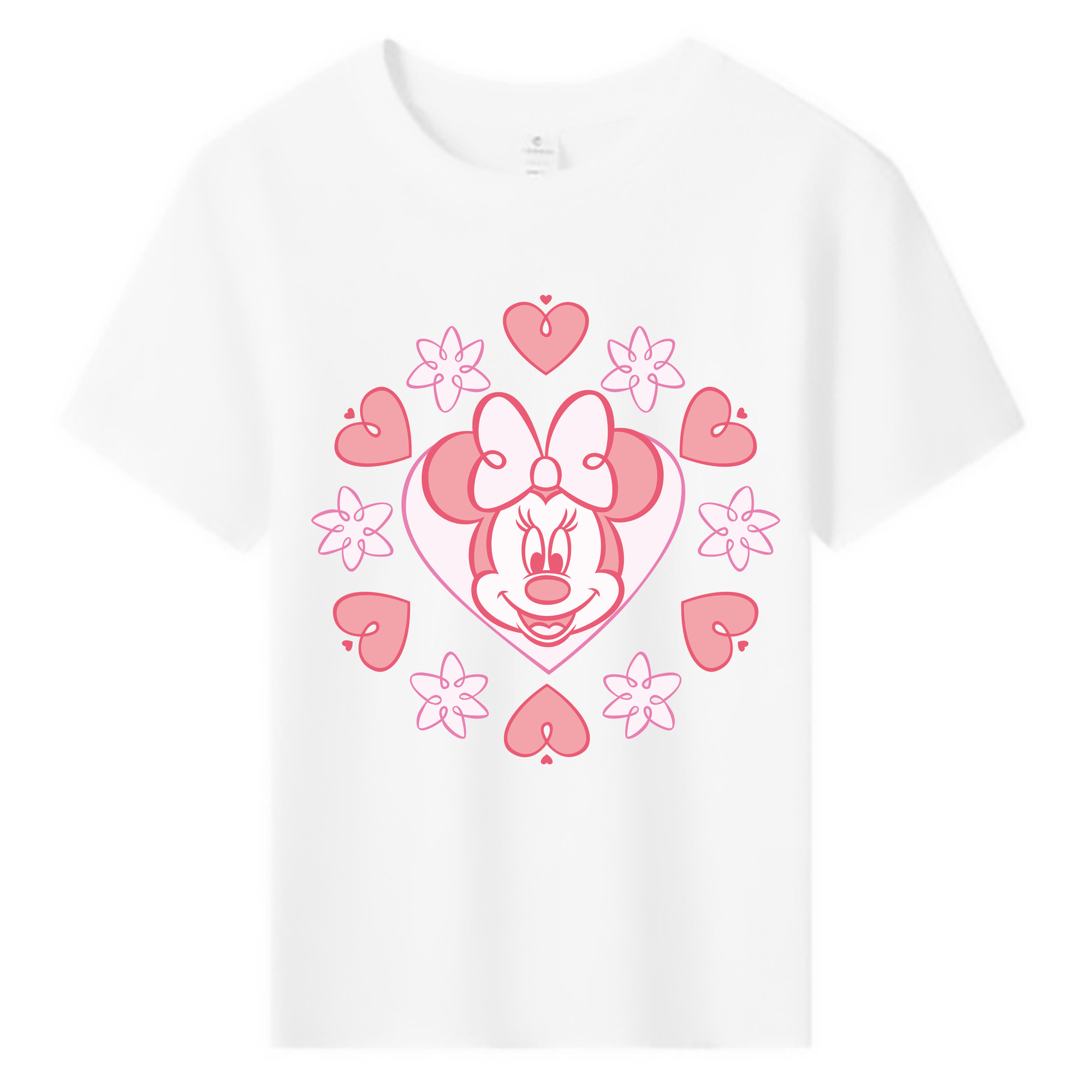 ミッキーマウス Mickey Mouse 綿100％キッズTシャツ（フロントプリント）