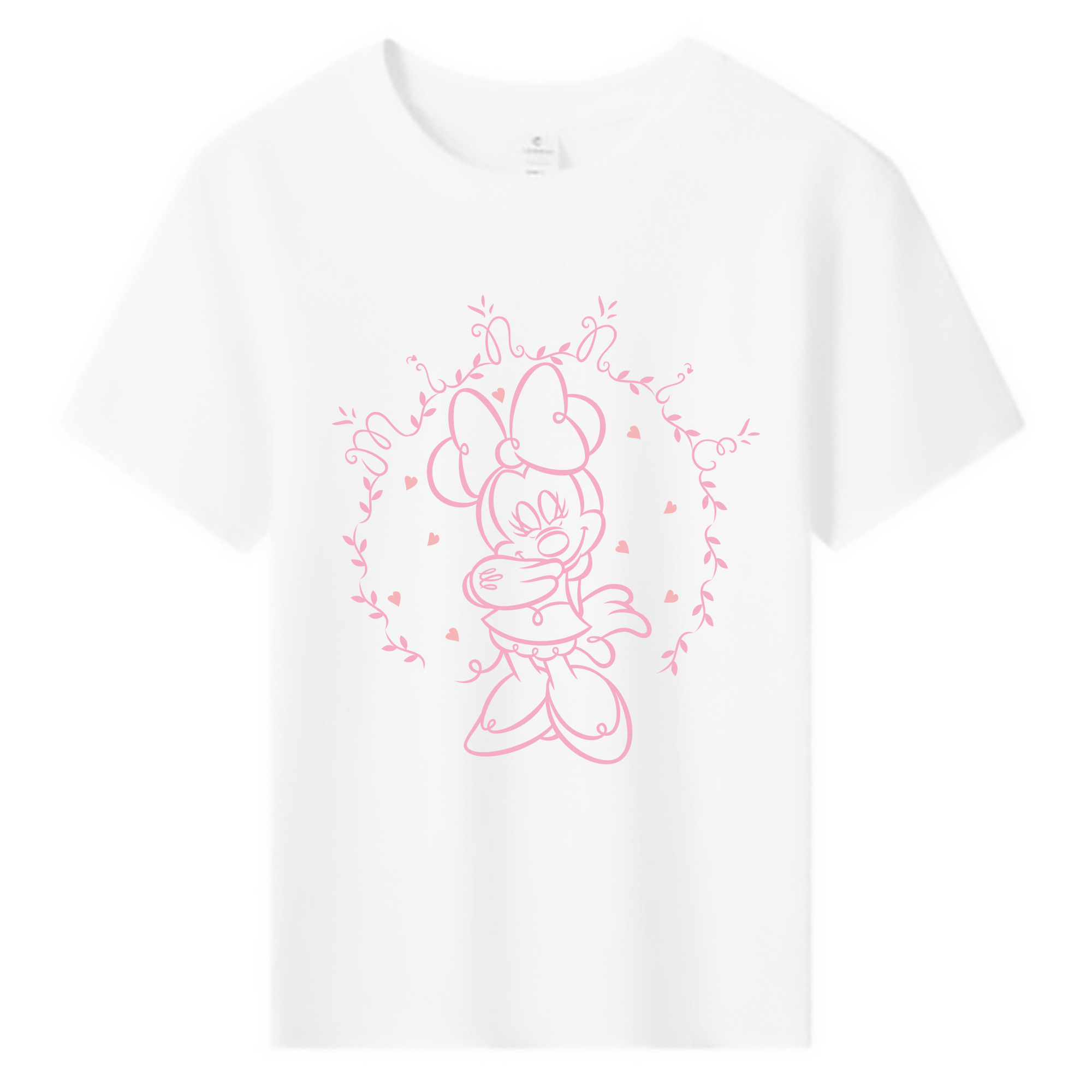 ミッキーマウス Mickey Mouse 綿100％キッズTシャツ（フロントプリント）