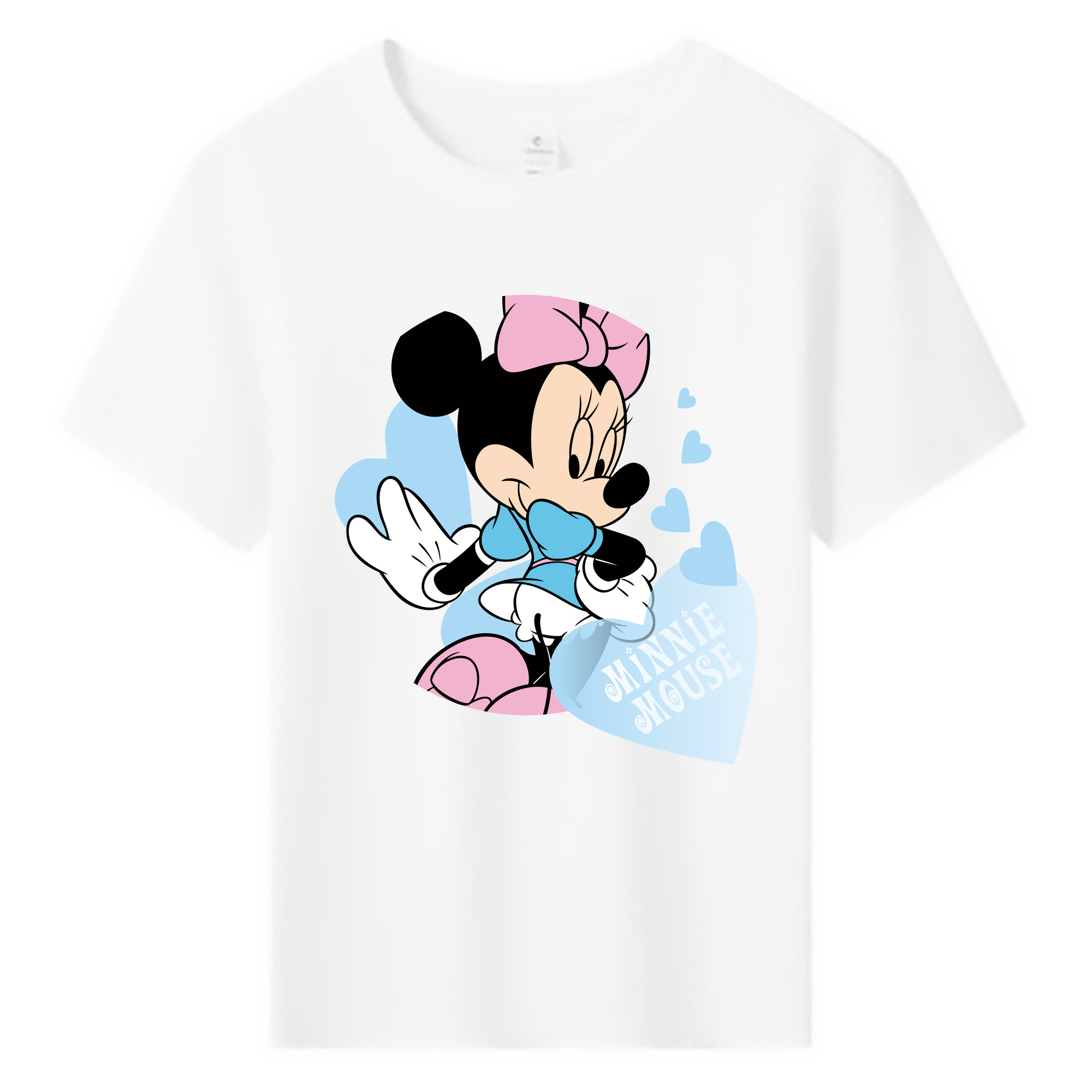 ミッキーマウス Mickey Mouse 綿100％キッズTシャツ（フロントプリント）