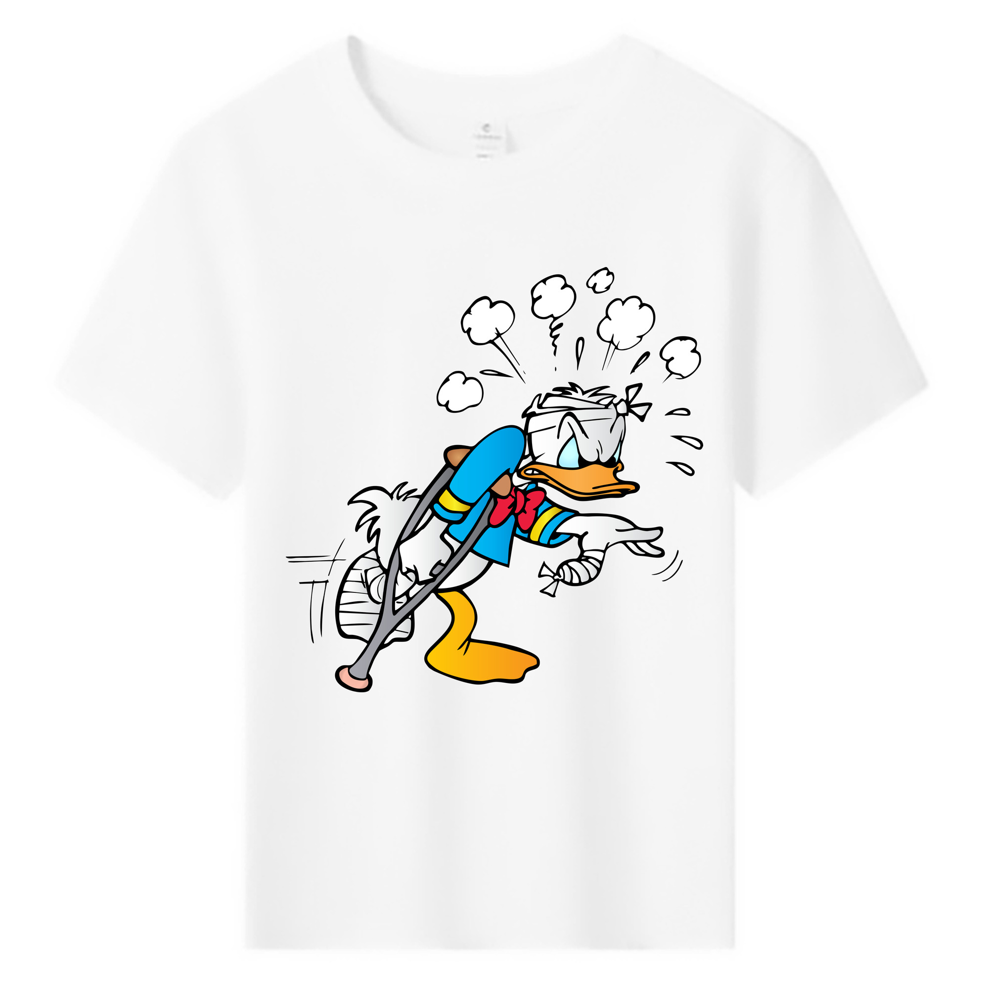ミッキーマウス Mickey Mouse 綿100％キッズTシャツ（フロントプリント）