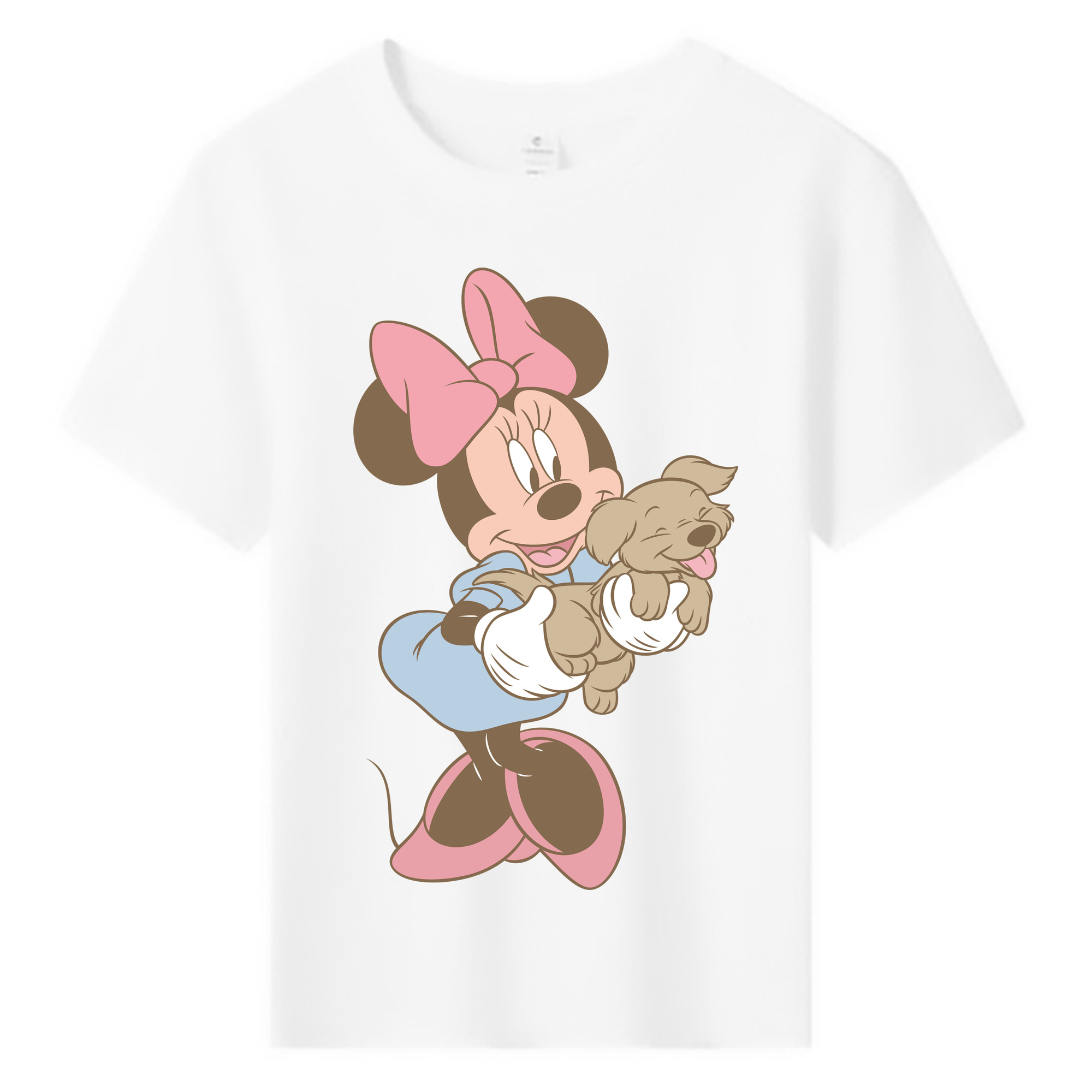 ミッキーマウス Mickey Mouse 綿100％キッズTシャツ（フロントプリント）