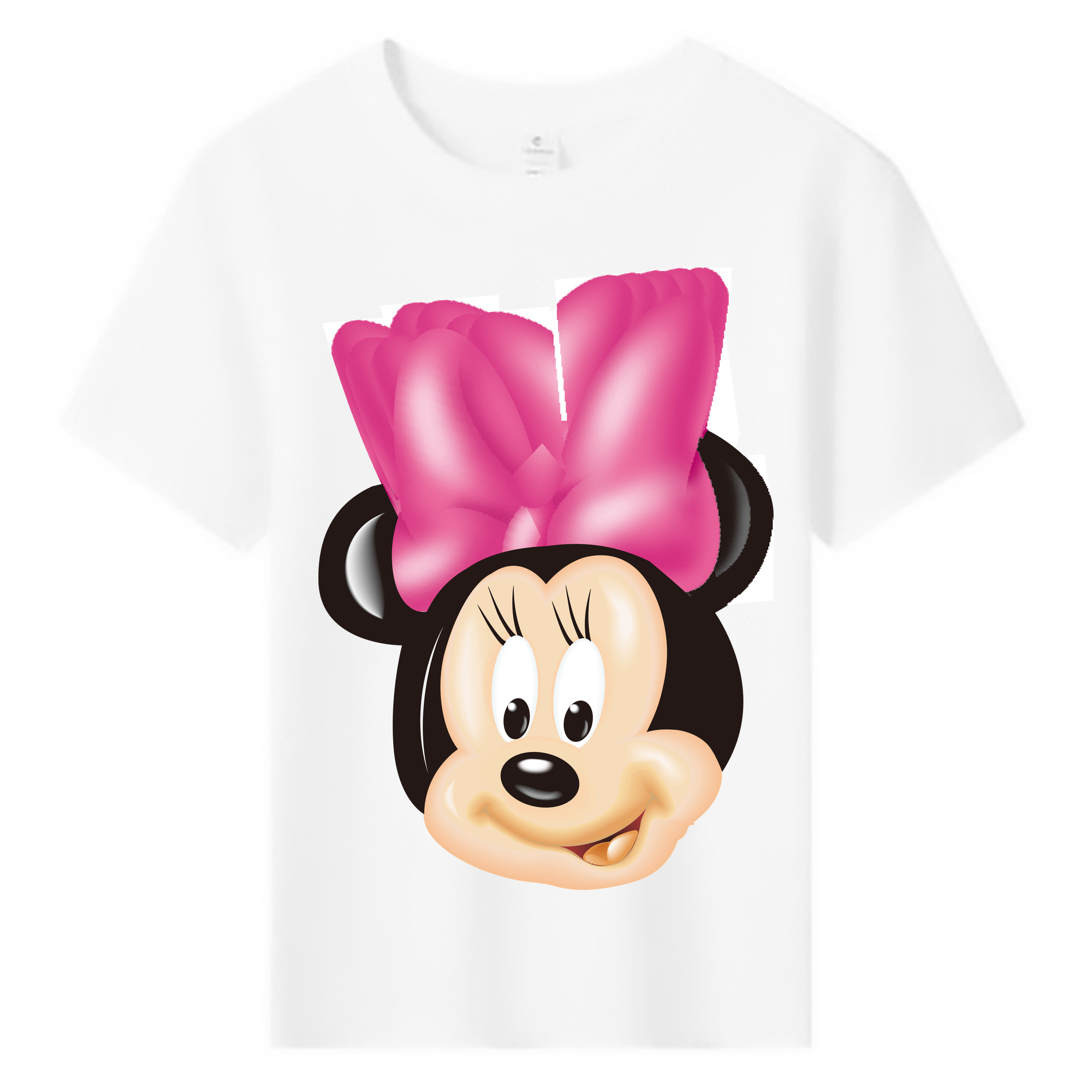 ミッキーマウス Mickey Mouse 綿100％キッズTシャツ（フロントプリント）