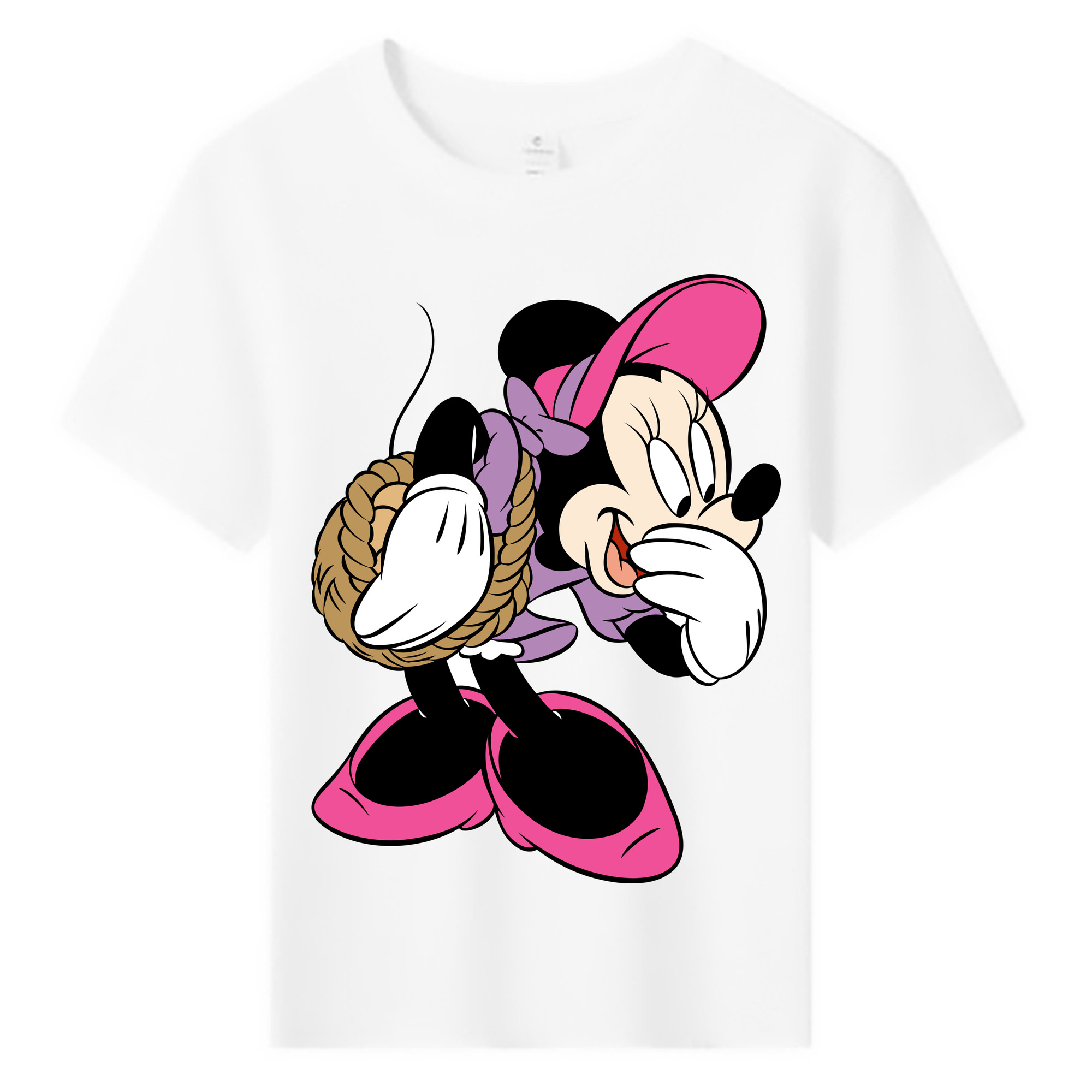 ミッキーマウス Mickey Mouse 綿100％キッズTシャツ（フロントプリント）