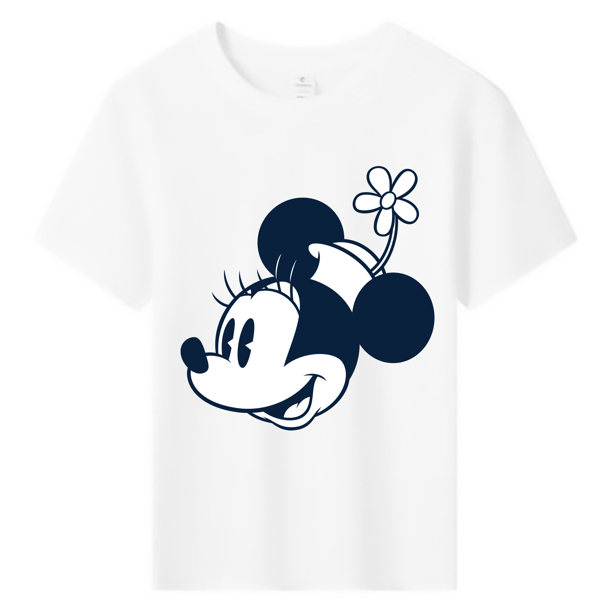 ミッキーマウス Mickey Mouse 綿100％キッズTシャツ（フロントプリント）